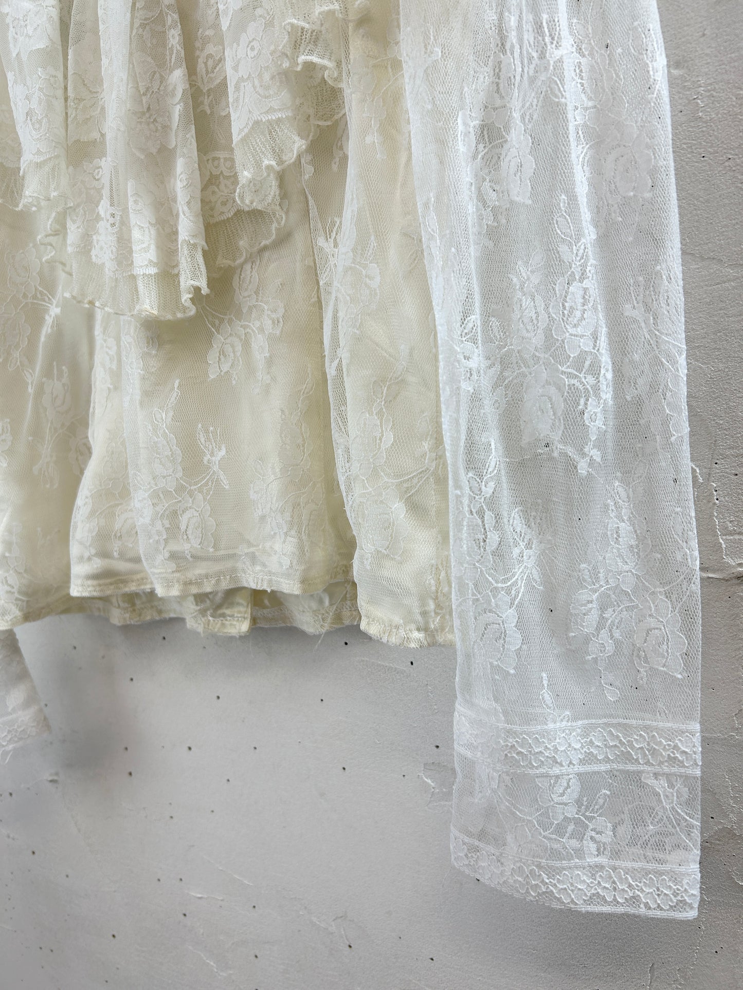 '80s Vintage Blouse 〜Jessica Mcclintock〜 [H30842]