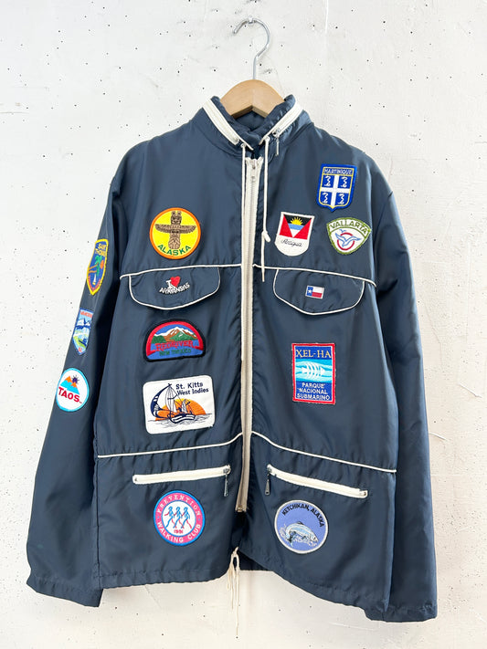 Vintage Patch Jacket 〜Campus〜 [J30417]