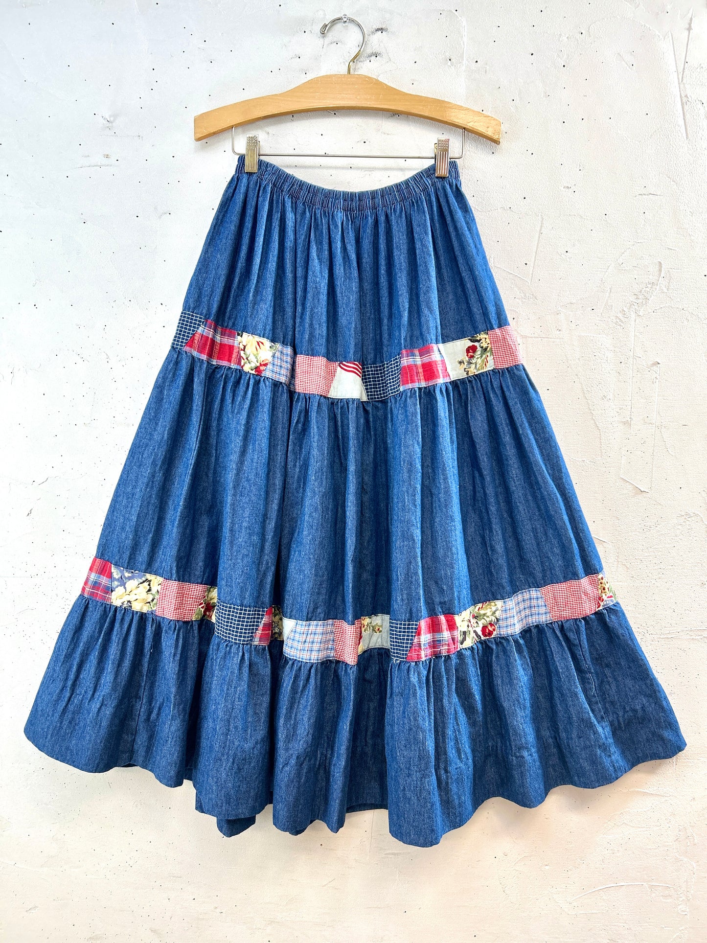 Vintage Denim Skirt [K30803]