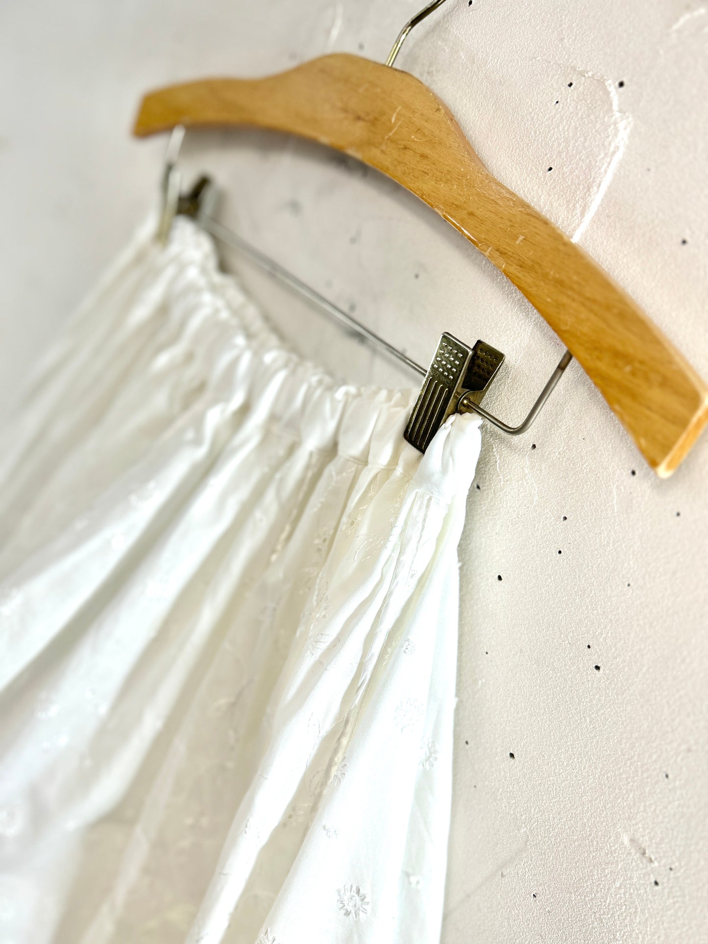 Vintage White Skirt [A31461]
