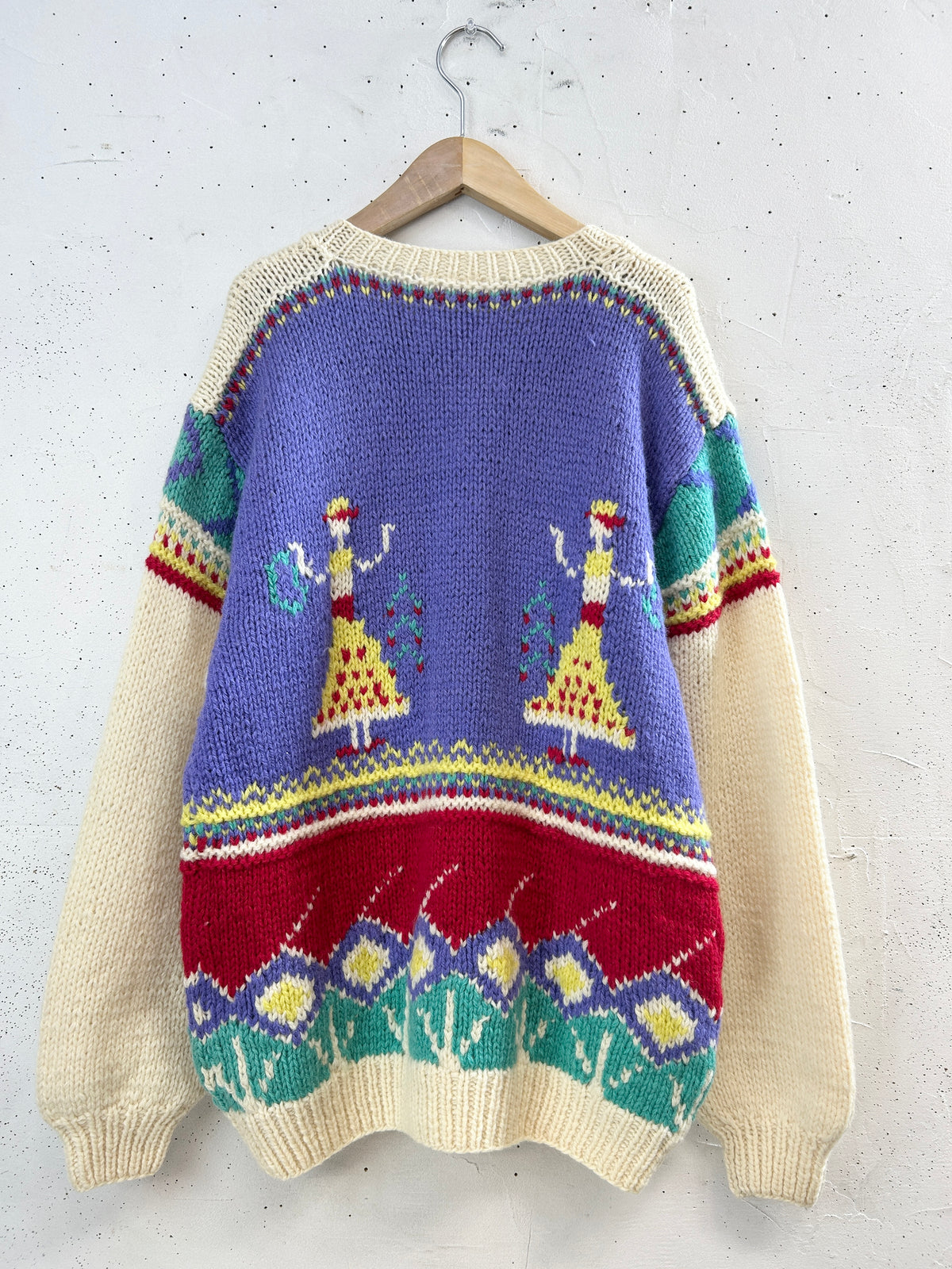 Vintage Knit Cardigan [I34002]