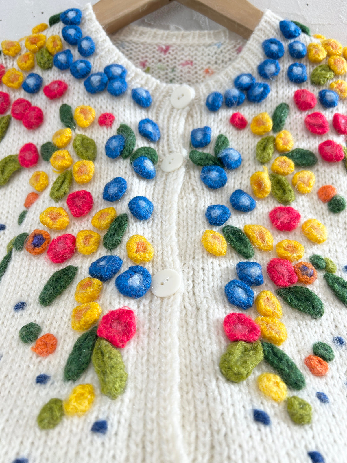 Vintage Knit Cardigan [J34172]