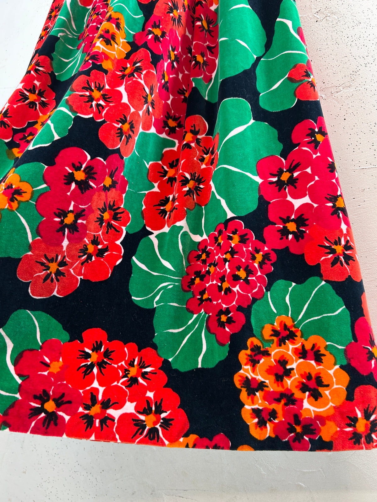 '70s Vintage Skirt  [J34089]