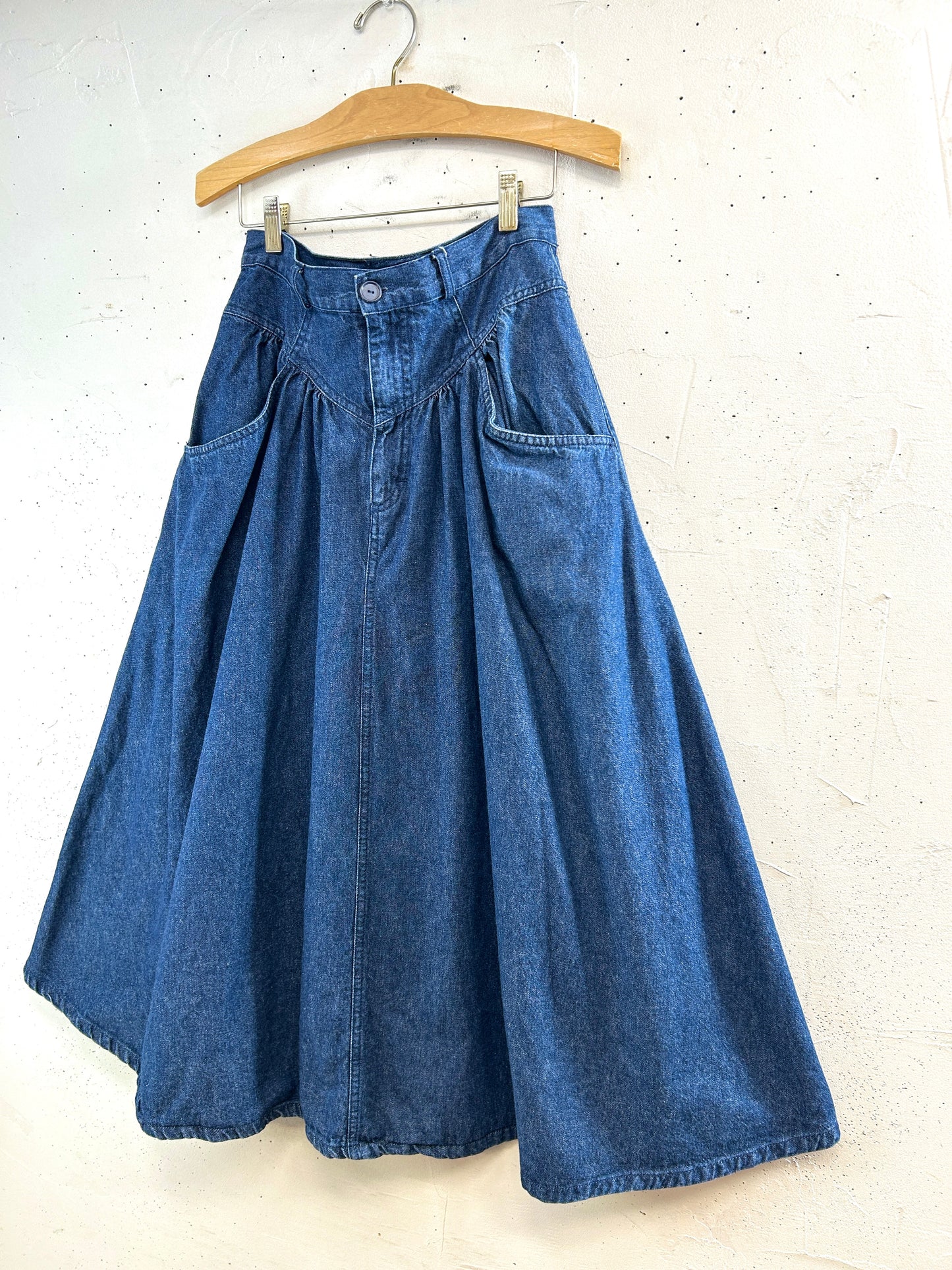 Vintage Denim Skirt 〜MARSH LANDING〜 [E32432]