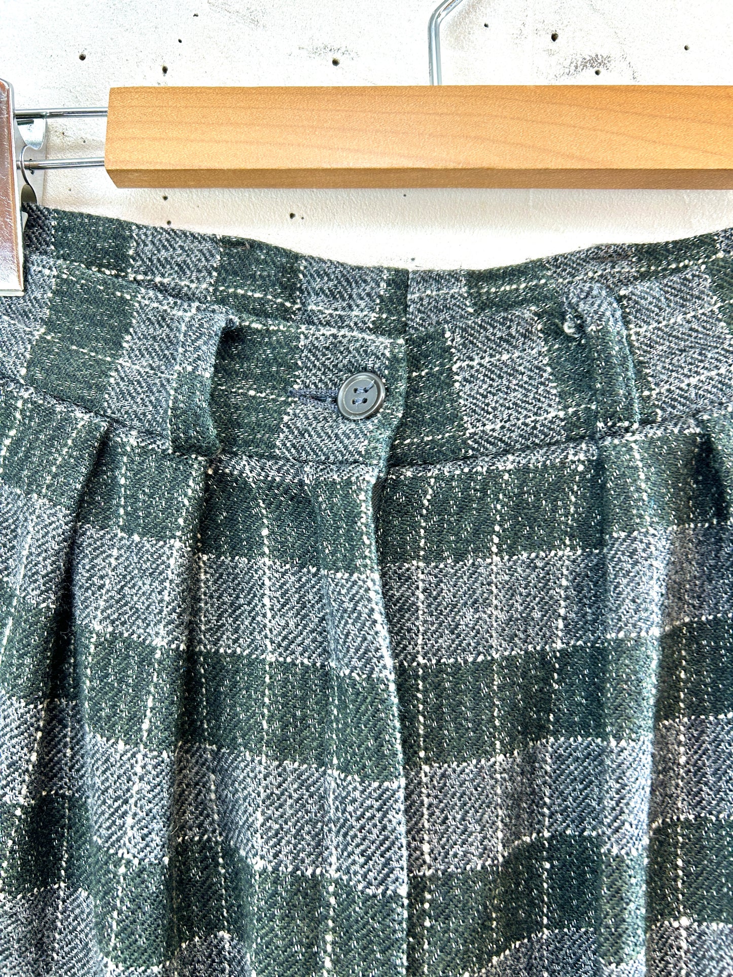 Vintage Plaid Pants [I30329]