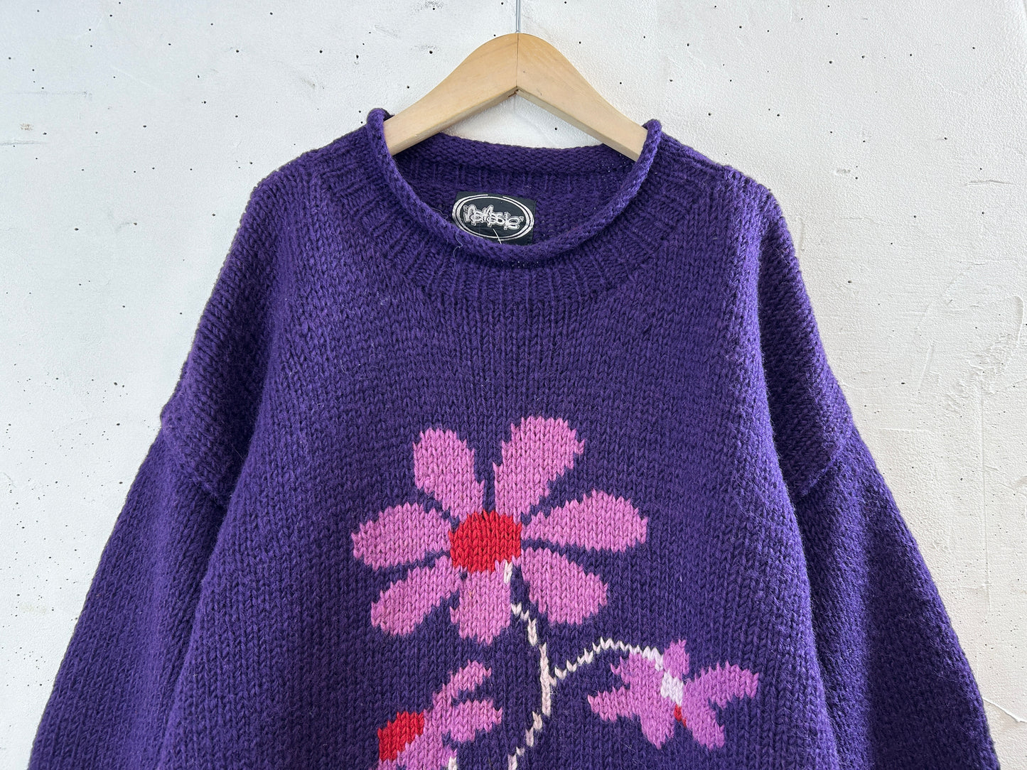 Vintage Hand Knit NEPAL [L30960]