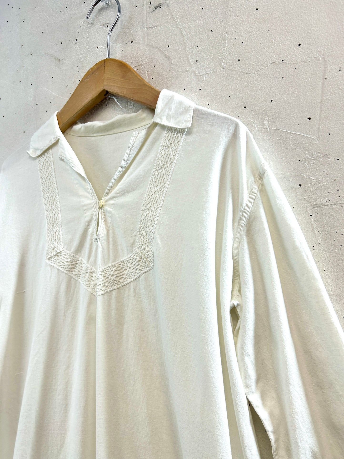 '40s-'50s Vintage Nightie Dress [B31548]