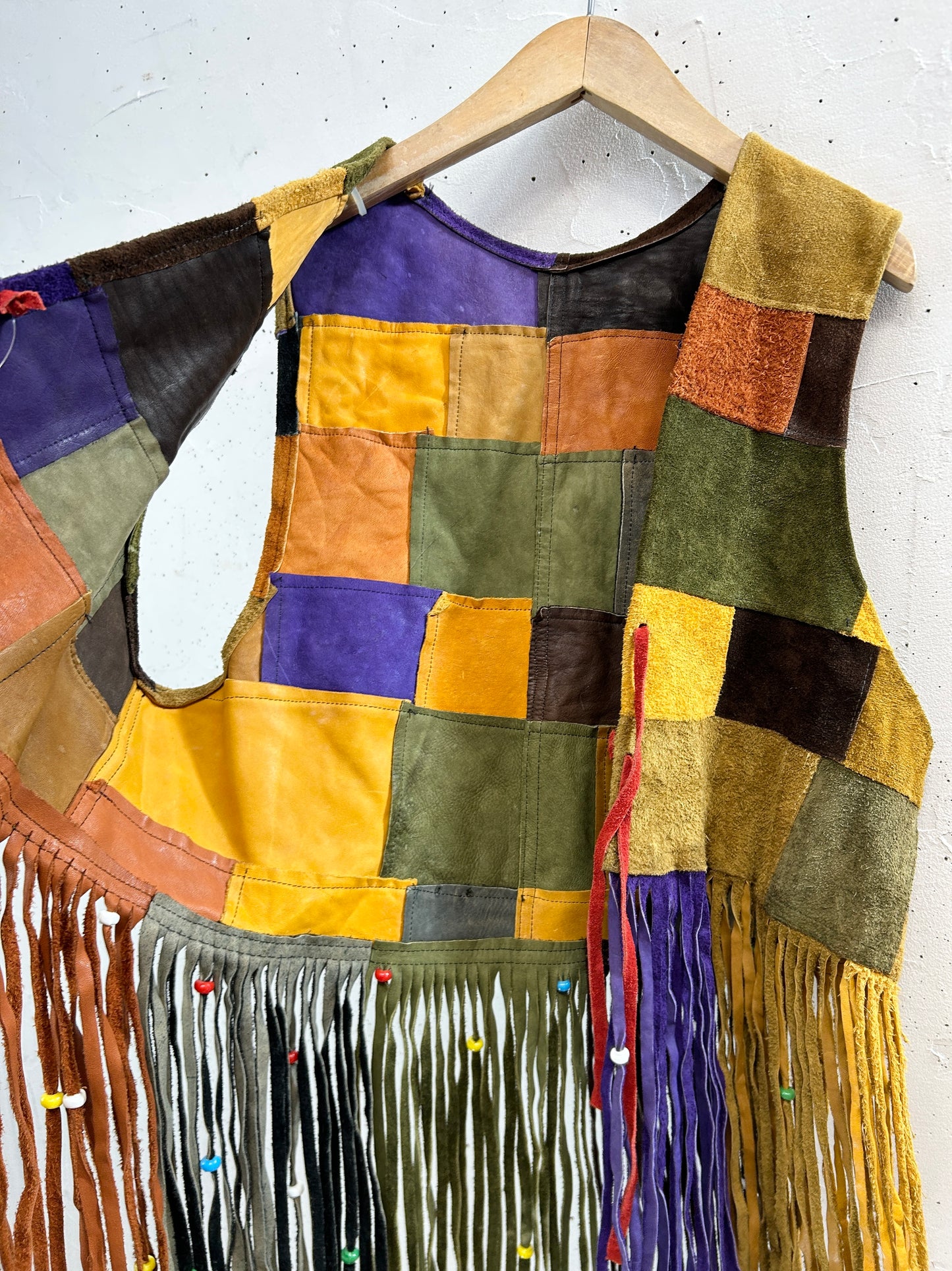 Vintage Leather Vest [C31840]