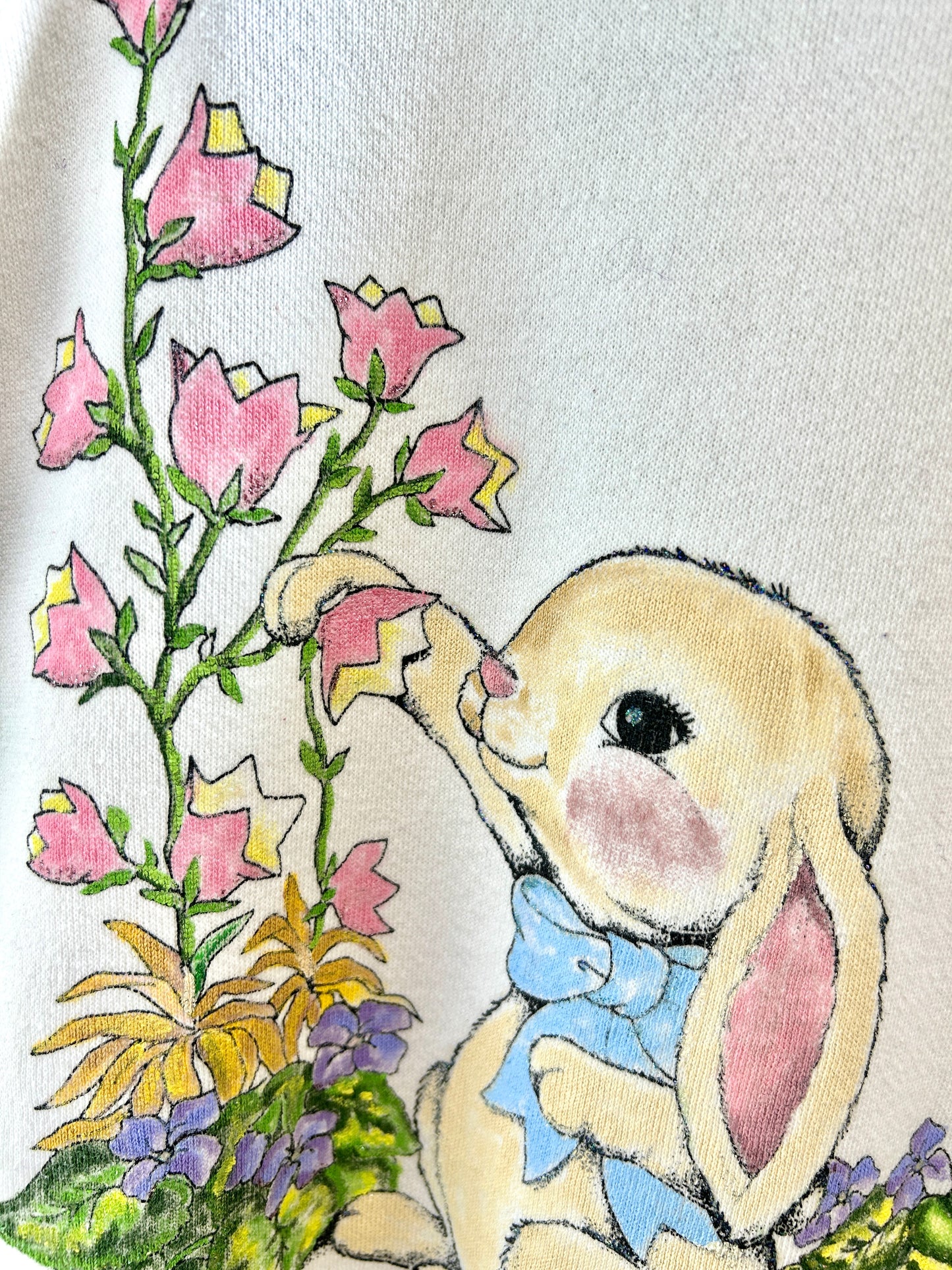 Vintage Hand Painted Sweat 〜Tultex〜 MADE IN USA [K30903]