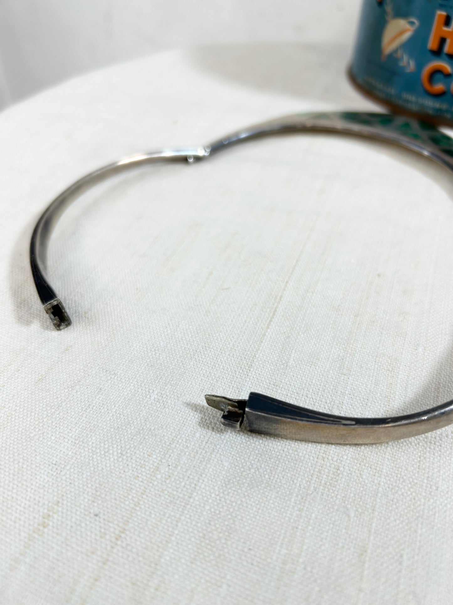 Vintage 925Silver Choker MADE IN MEXICO [I30215]