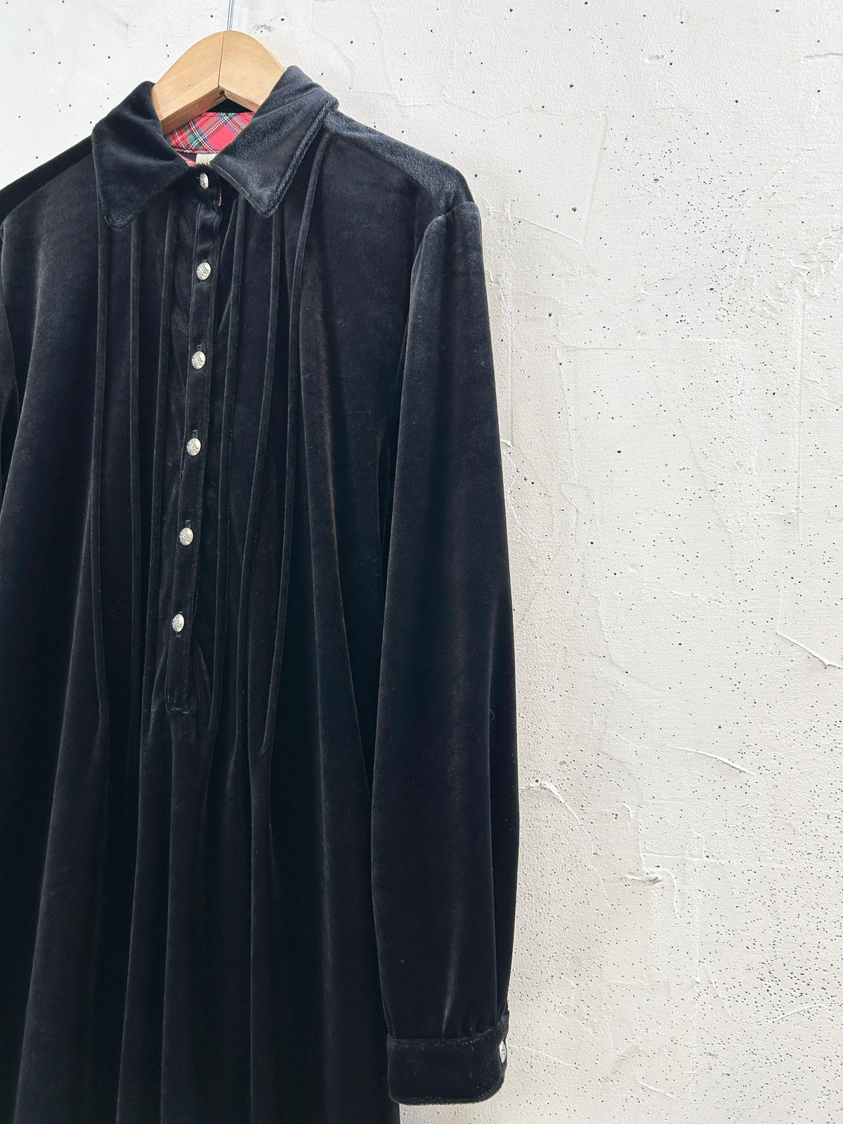 Vintage Velours Dress 〜MADE IN USA〜 [I34012]