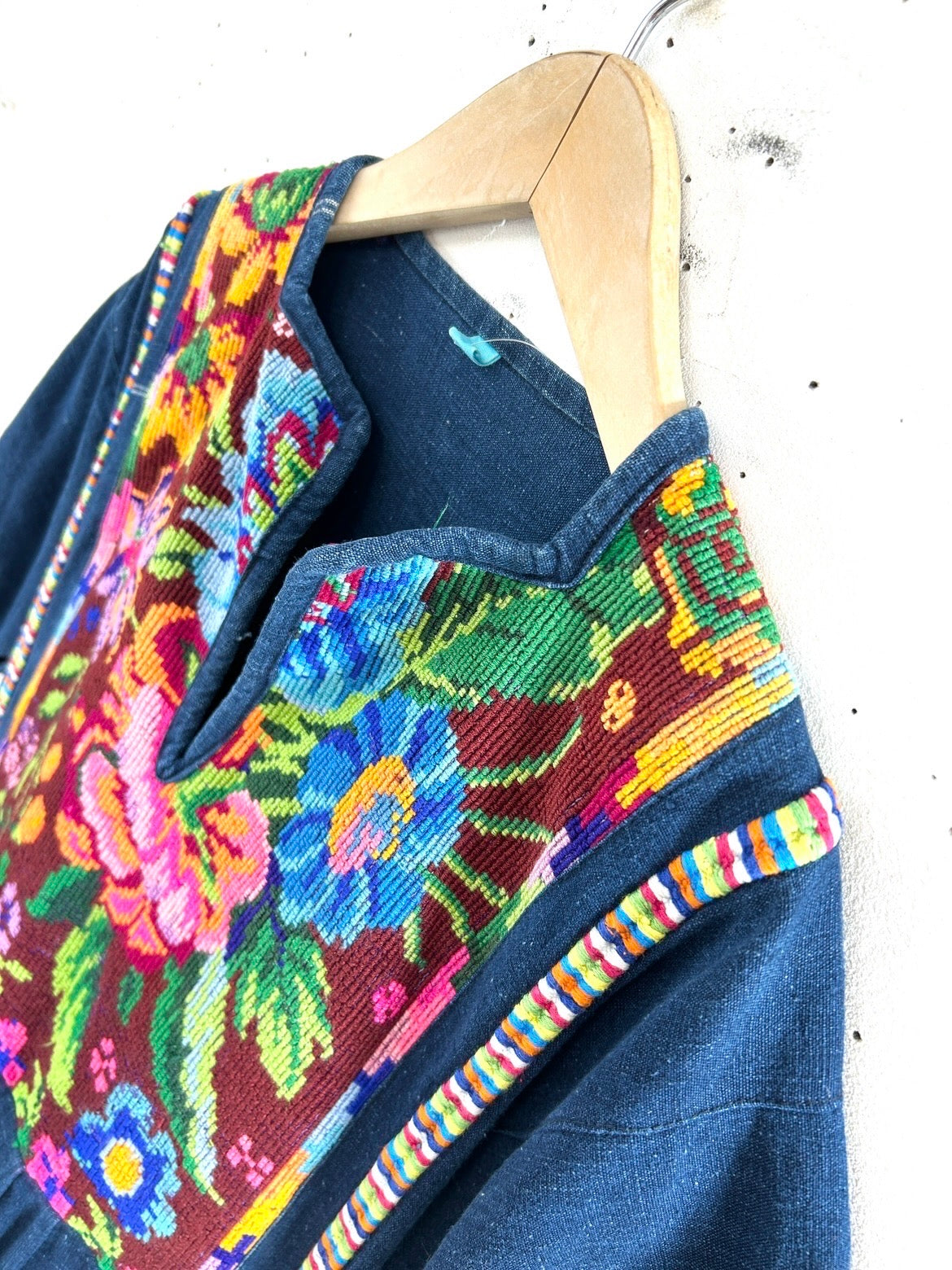 Vintage Guatemala Embroidery Dress[E32376]