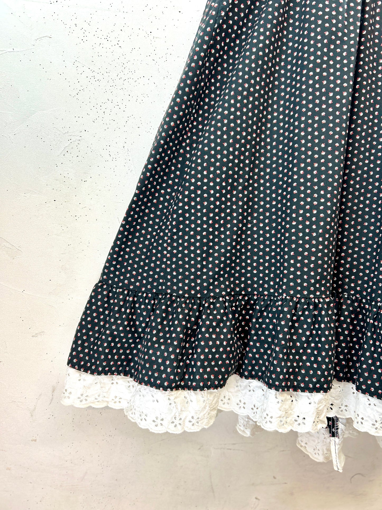 '70s Vintage Apron Dress FABRIQUE EN FRANCE [J30592]