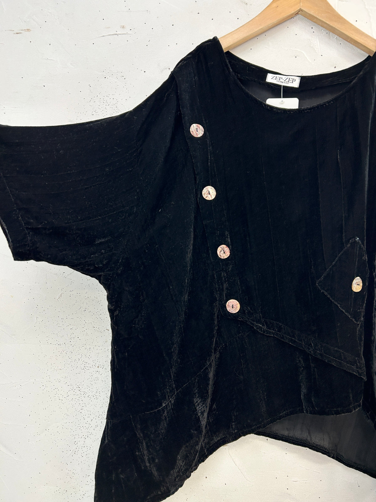 Vintage Velour Tops [I33884]
