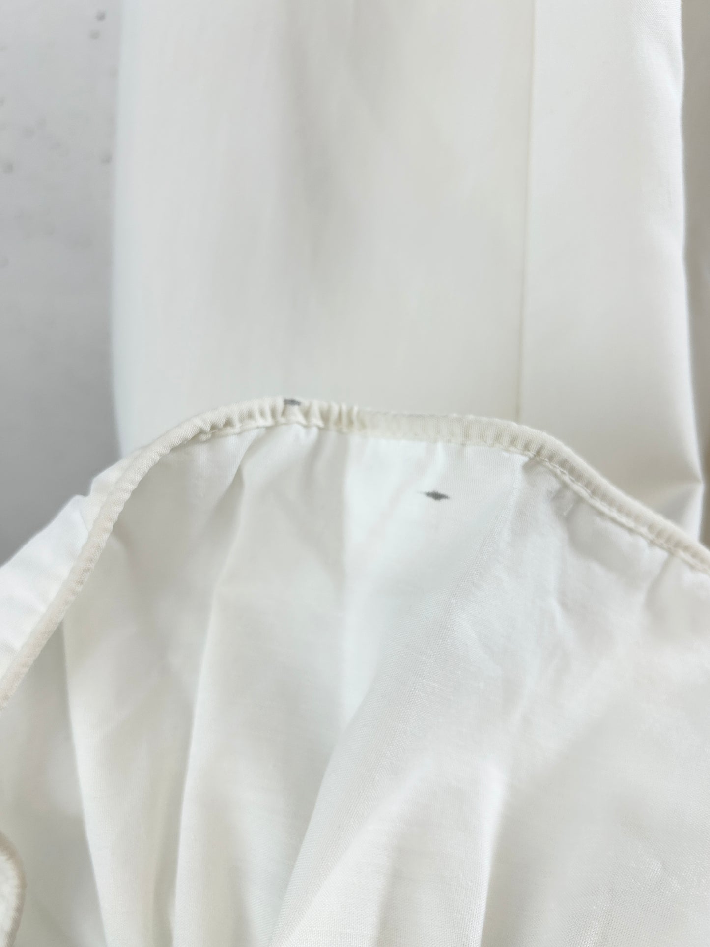 Vintage White Skirt [I30140]