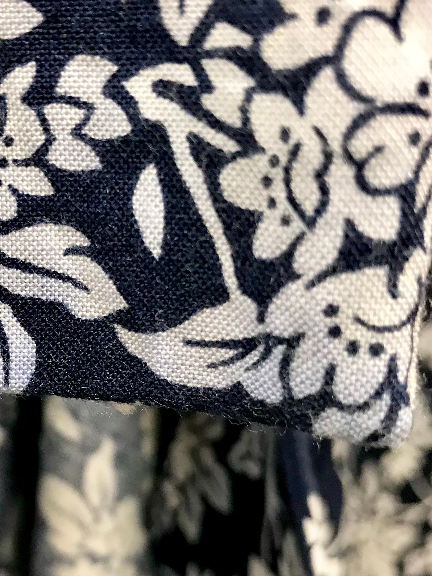 Vintage Sailor Collar Rayon Dress MADE IN USA [H28162]