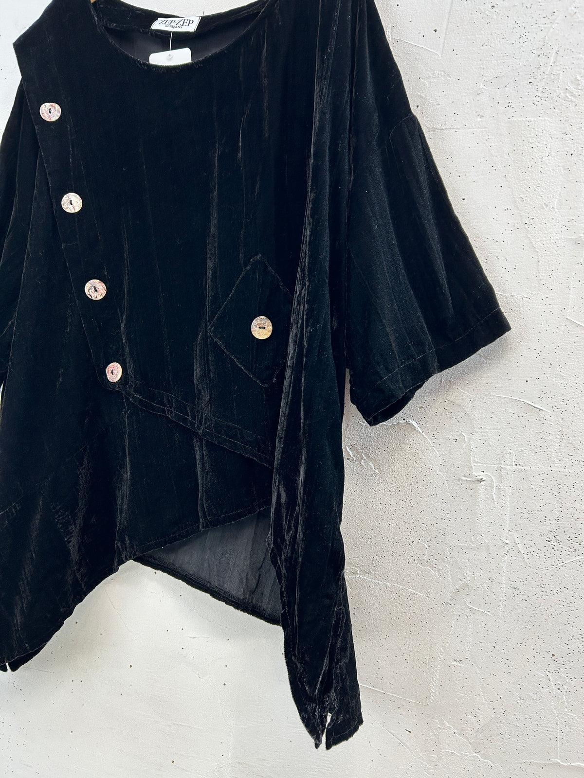 Vintage Velour Tops [I33884]