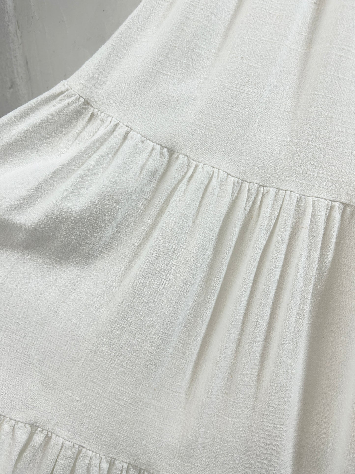 Vintage White Skirt [F32574]