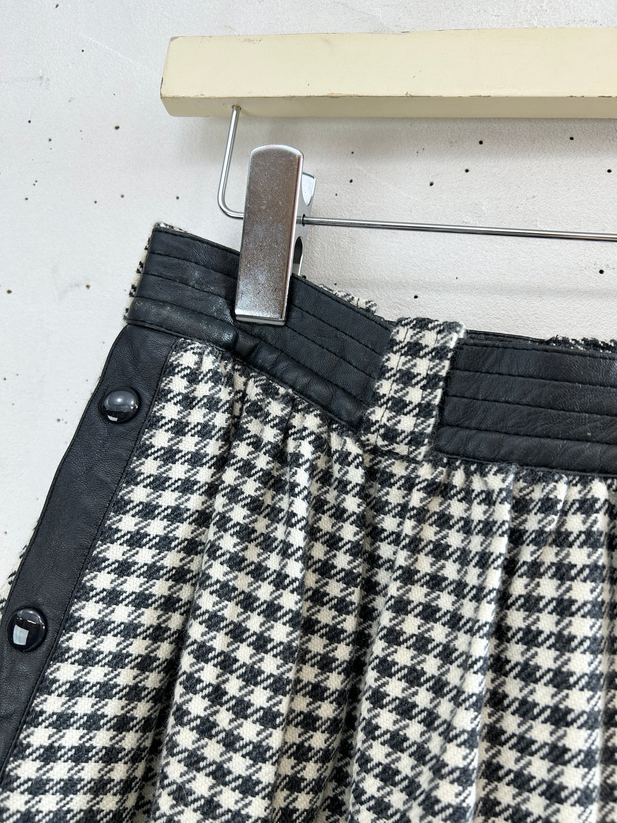 Vintage Plaid Skirt 〜ESCADA〜 [J34051]