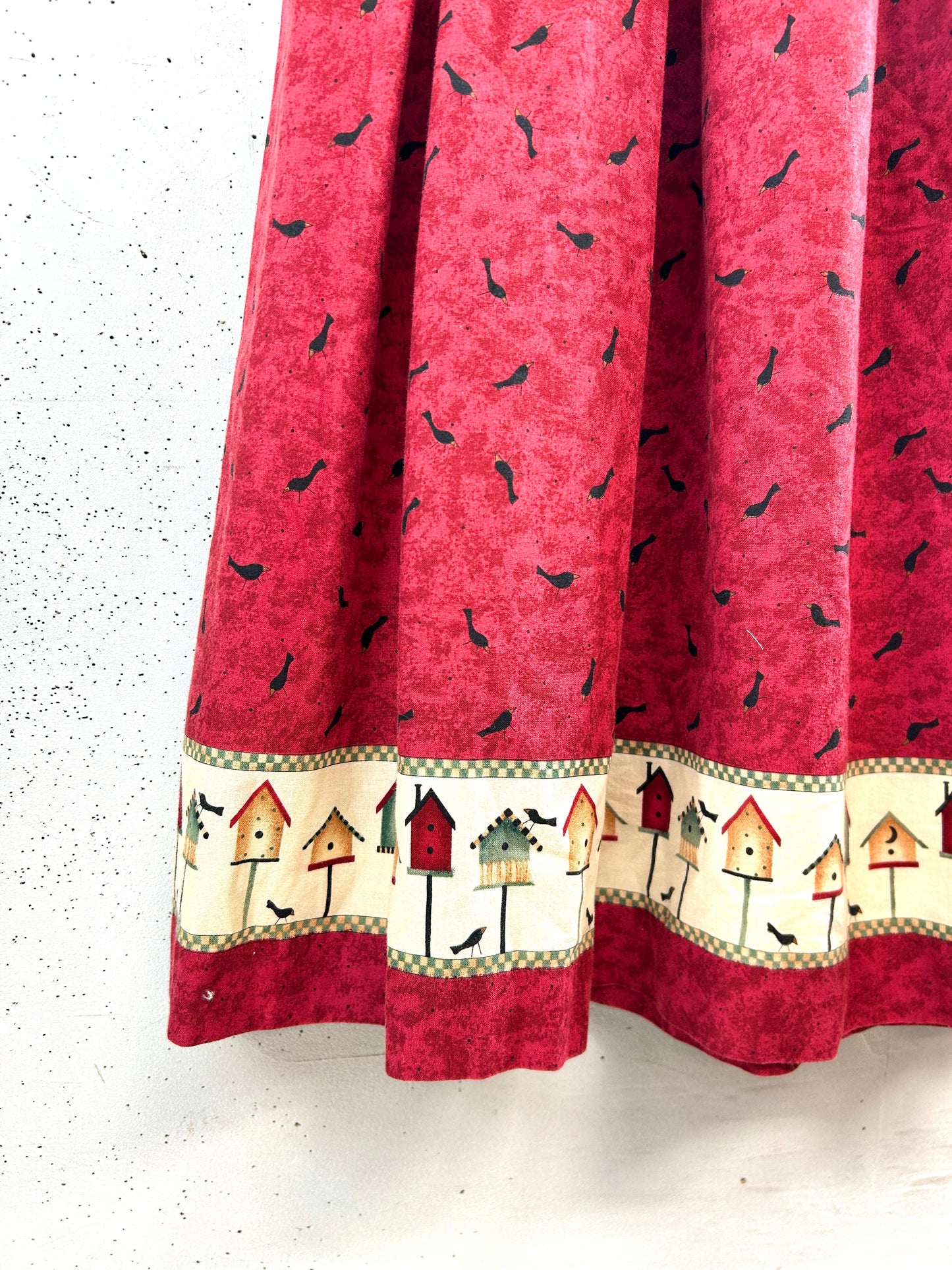 Vintage Bird Skirt [C31971]