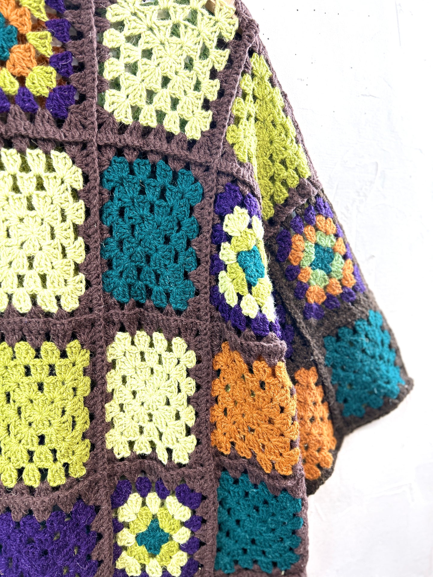 Vintage Granny Square Knit  [A31473]