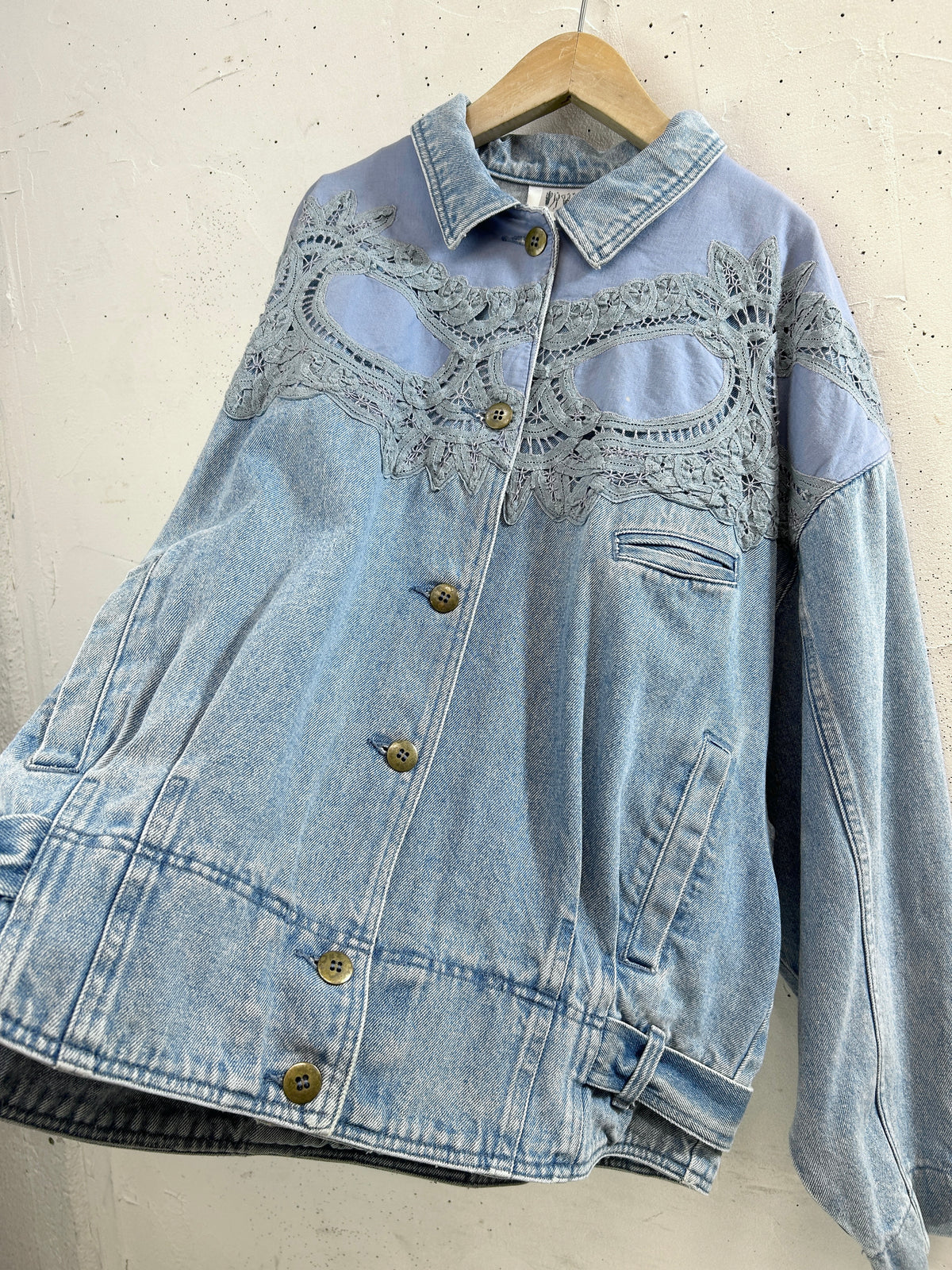 Vintage Denim Jacket 〜Together〜 [I33937]