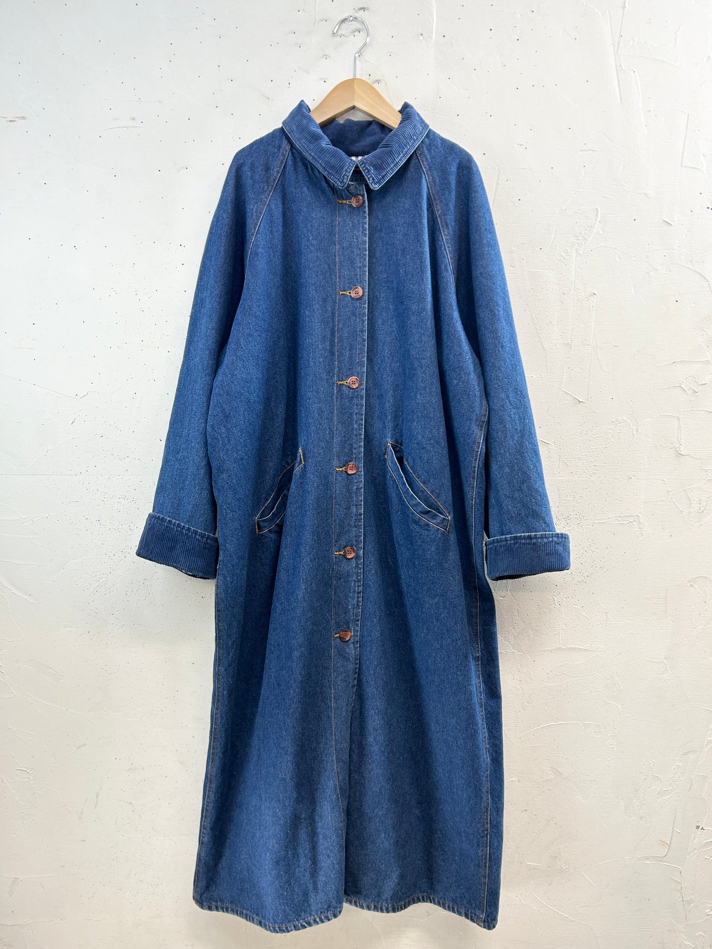 Vintage Denim Long Jacket [A31307]