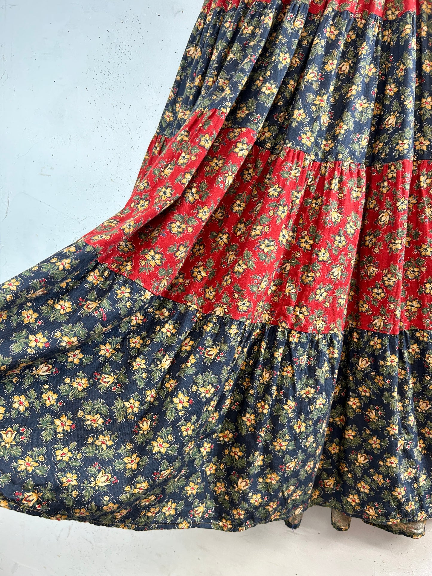 Vintage Tiered Skirt 〜ON THE VERGE 〜MADE IN USA [H33677]