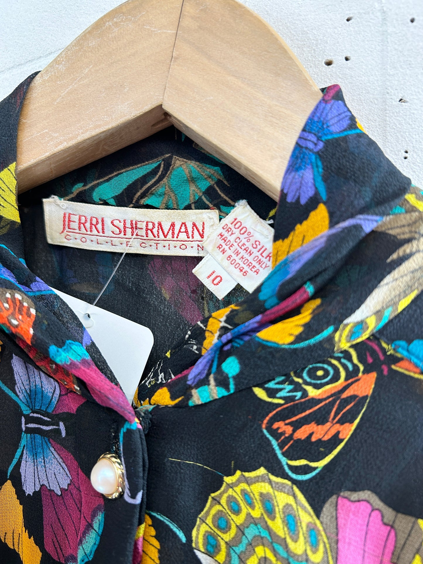 Vintage Silk Blouse [B31644]