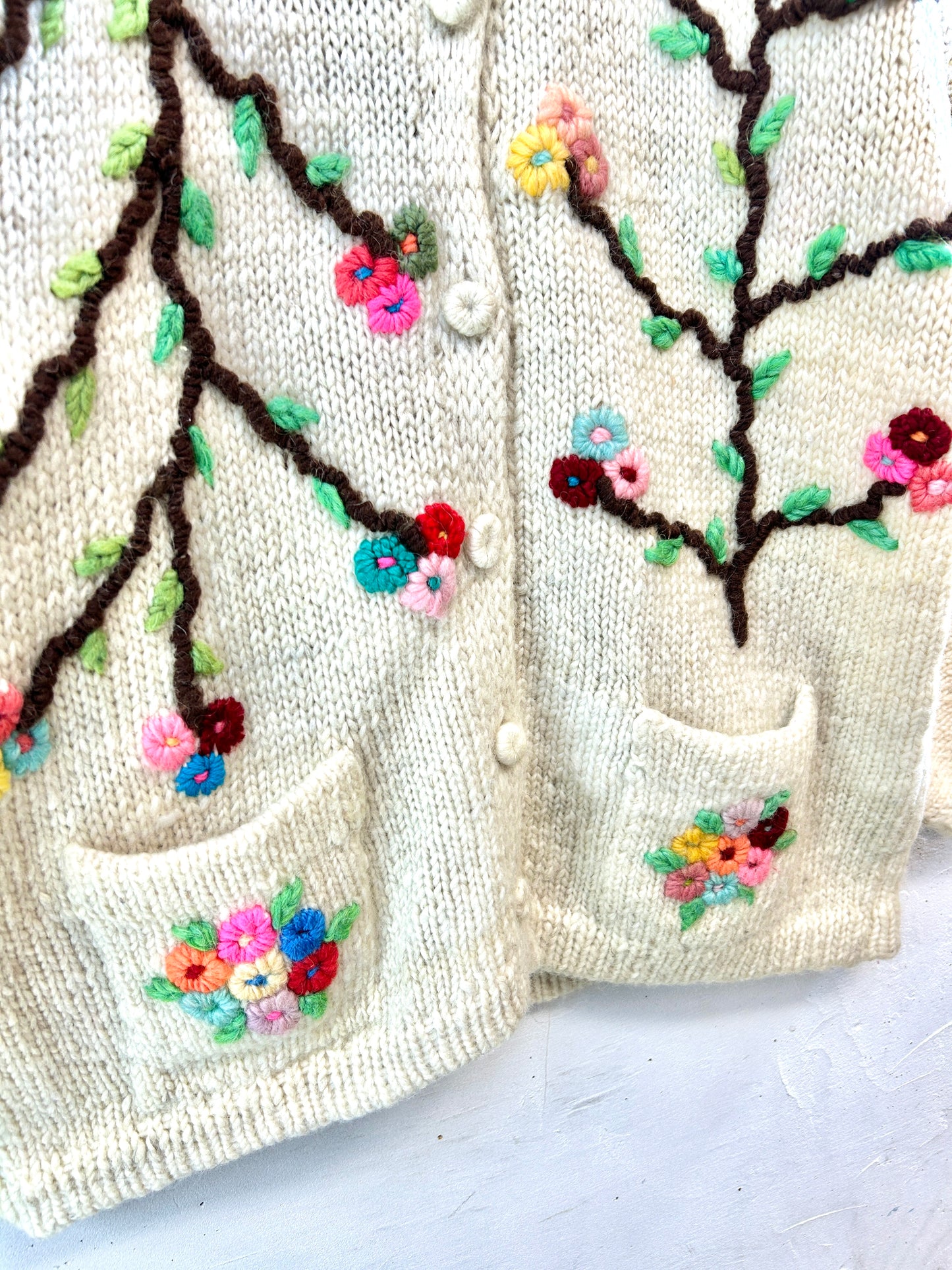 Vintage Knit Cardigan [K30717]