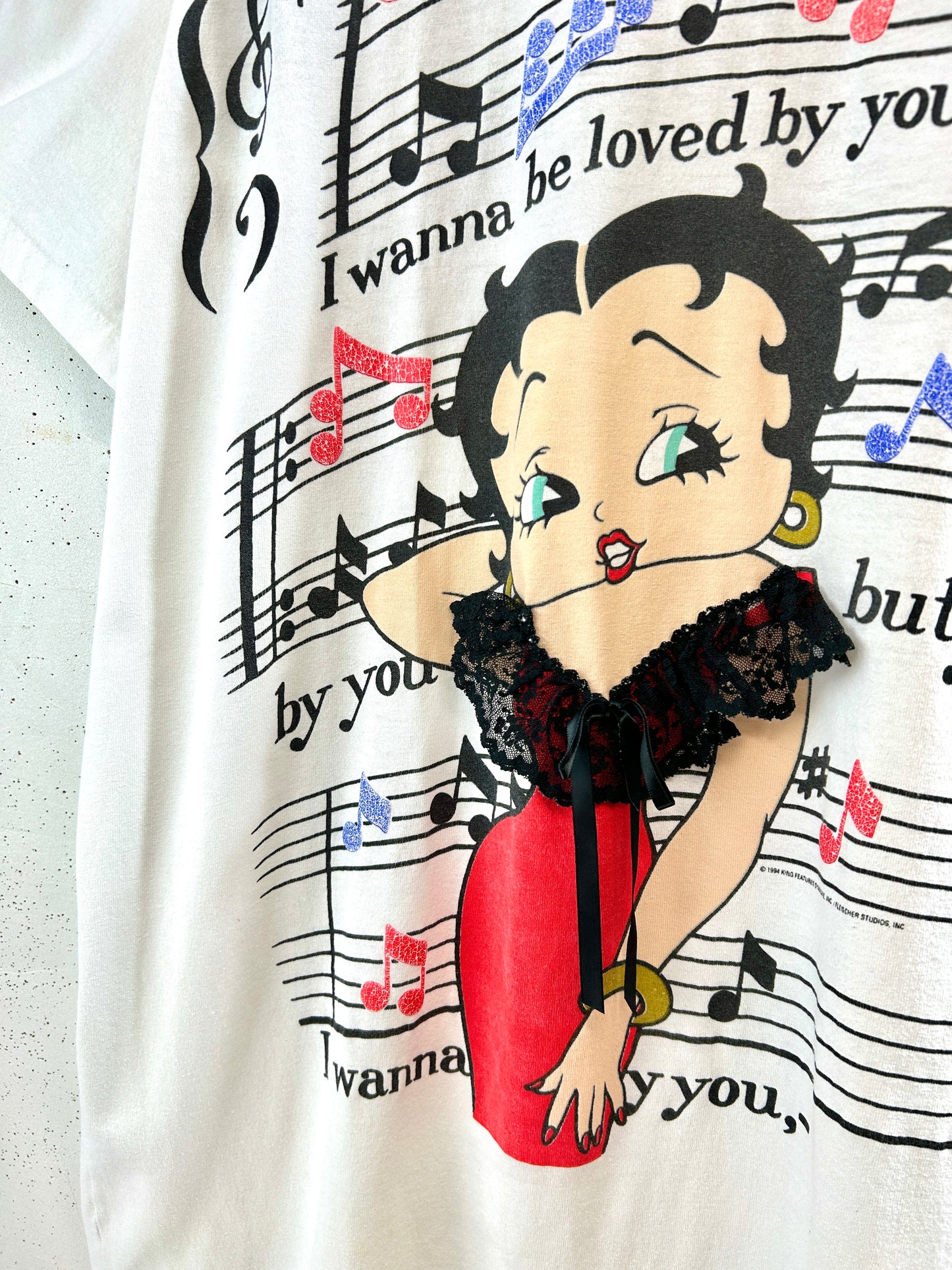 ’90s Big T-Shirt 〜BEDY BOOP〜 MADE IN USA [C31915]
