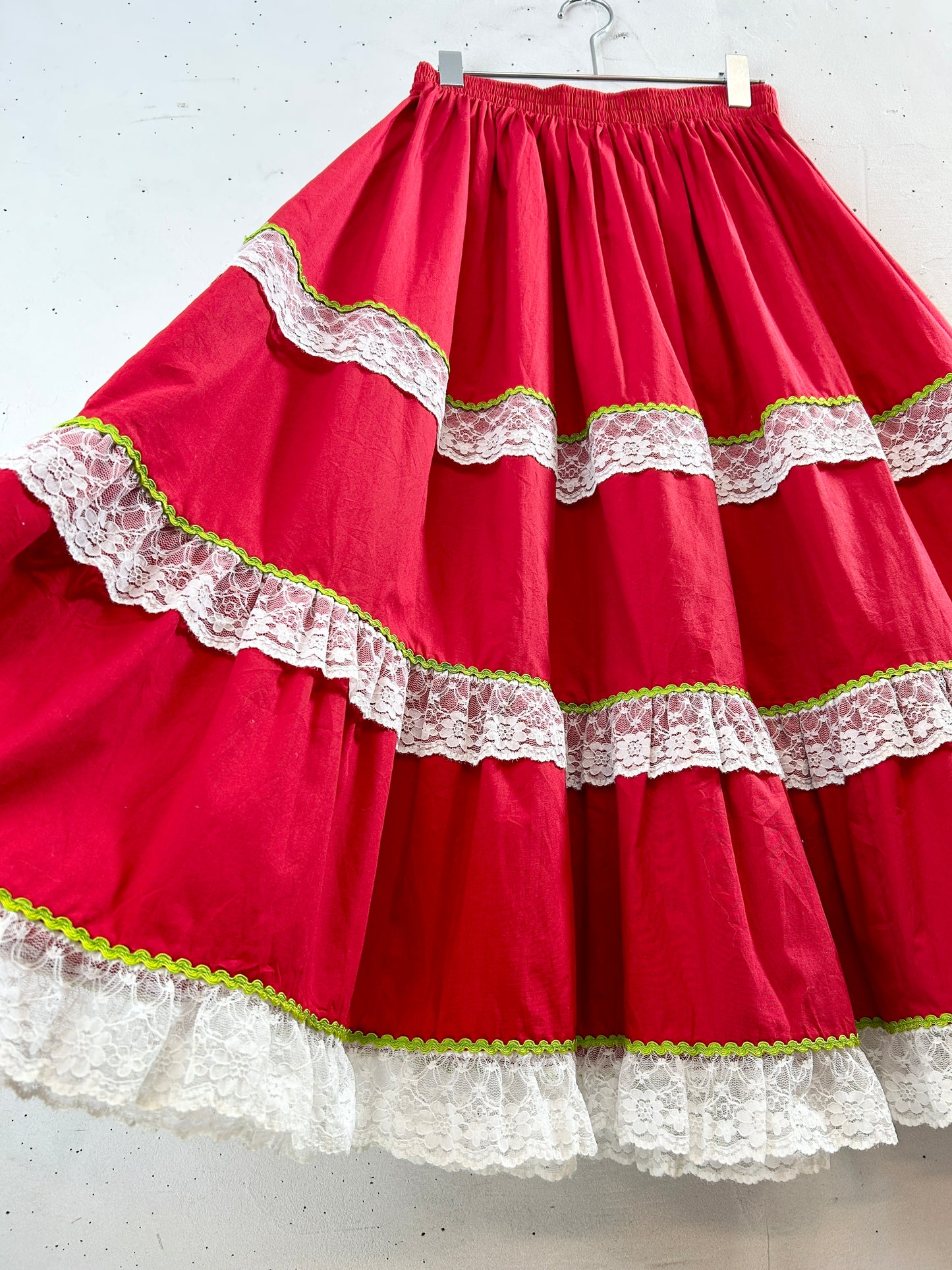 Vintage Tiered Skirt [H30772]