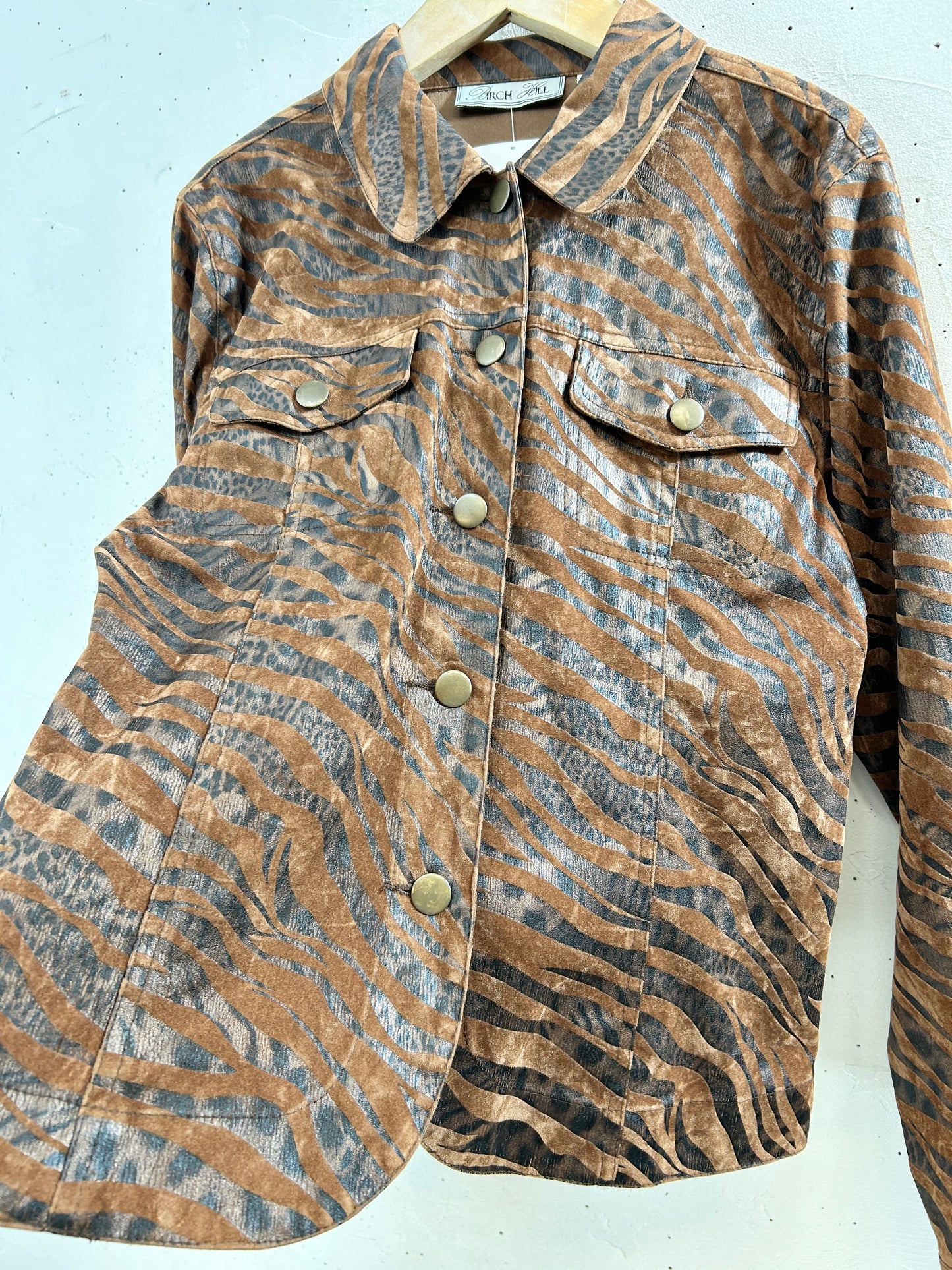 Vintage Eco Leather Jacket [I3107]