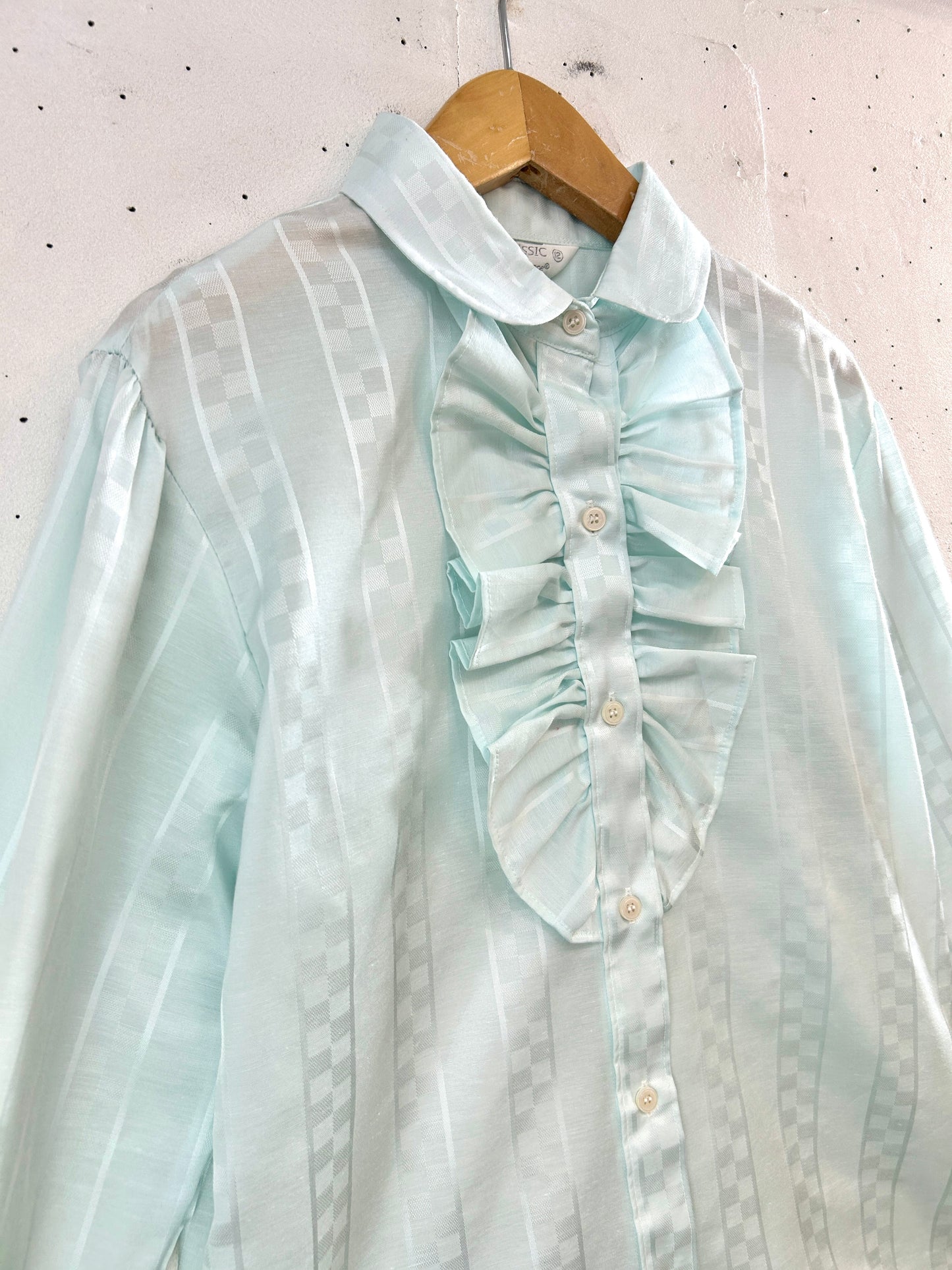 Vintage Blouse MADE IN USA [H33534]