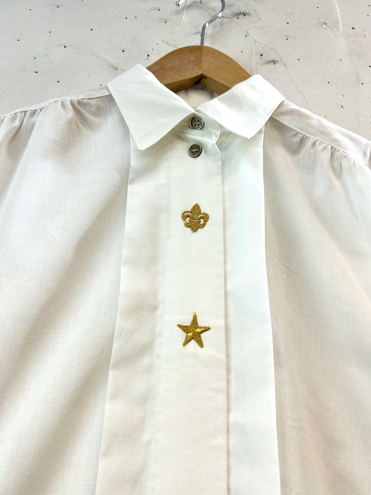 Vintage White Shirt  [L31021]