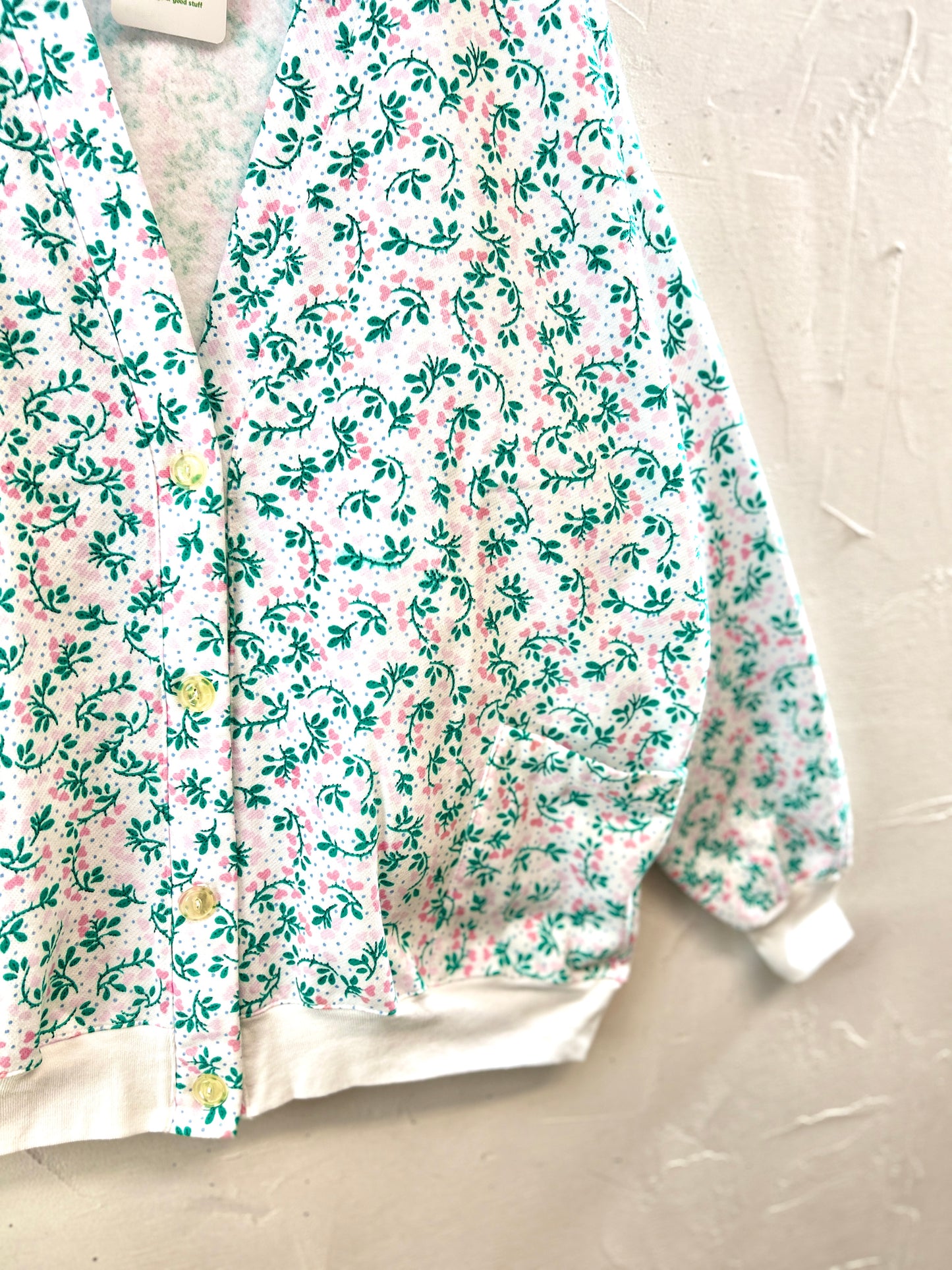 Vintage Sweat Cardigan MADE IN USA [J30670]