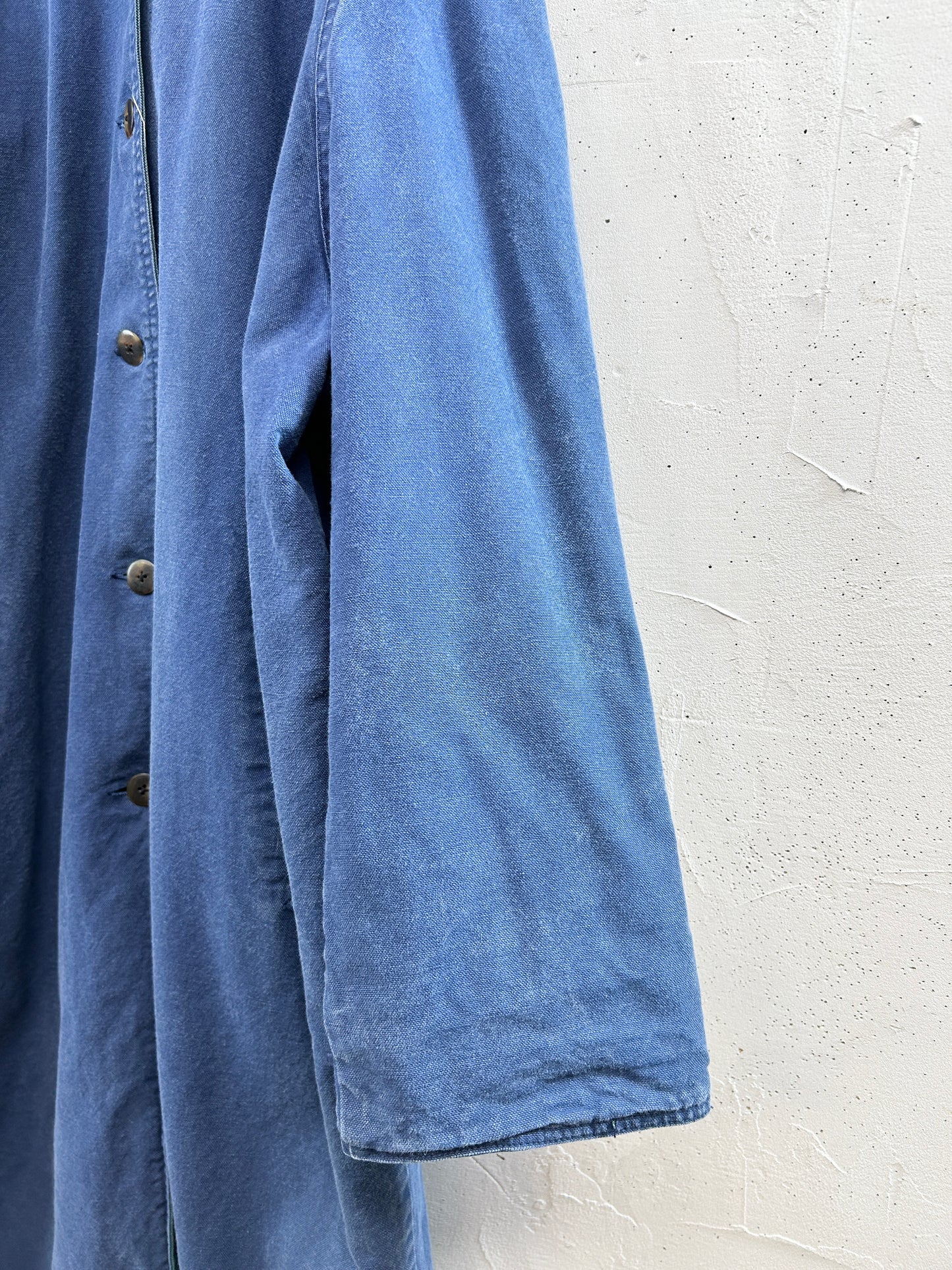 Vintage Denim Coat Navy &Green Reversible [L31042]