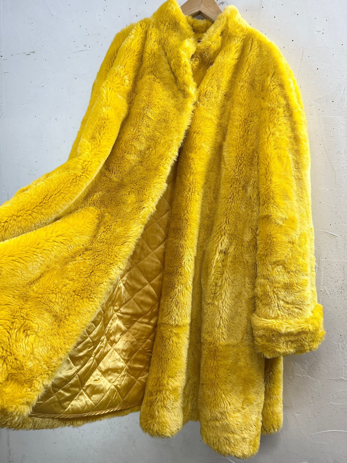 Vintage Eco Fur Coat 〜MADE IN W.GERMANY〜 [A31198]