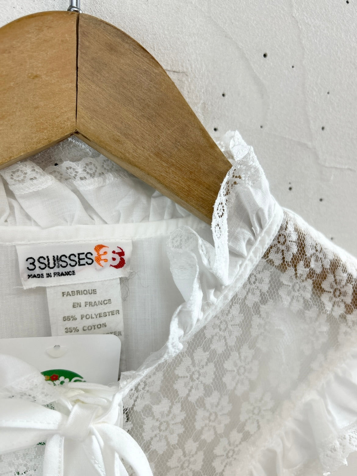 Vintage White Blouse [E32317]