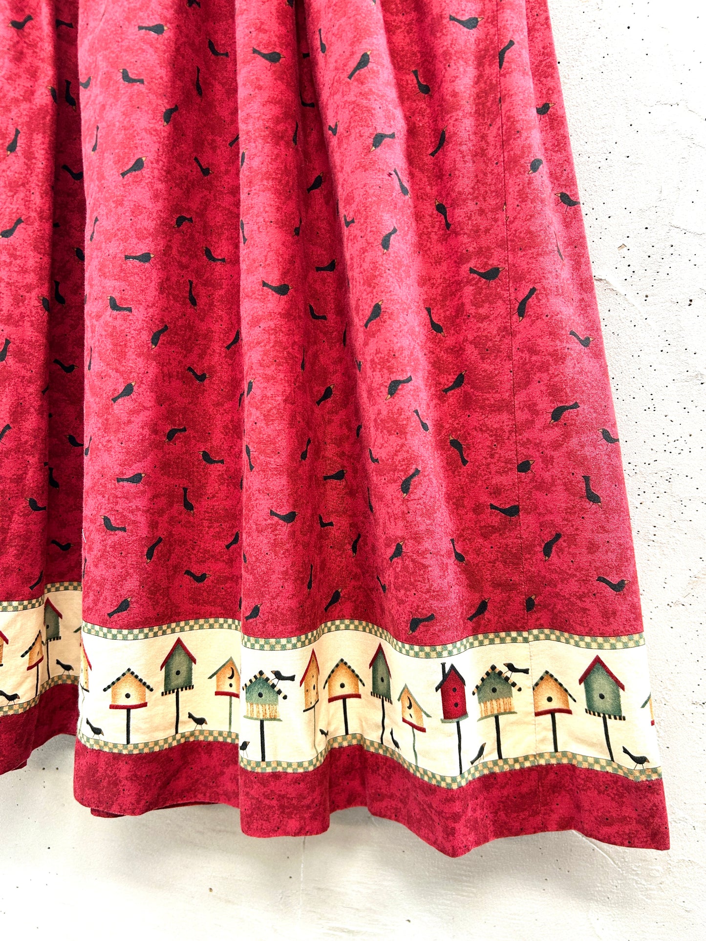 Vintage Bird Skirt [C31971]