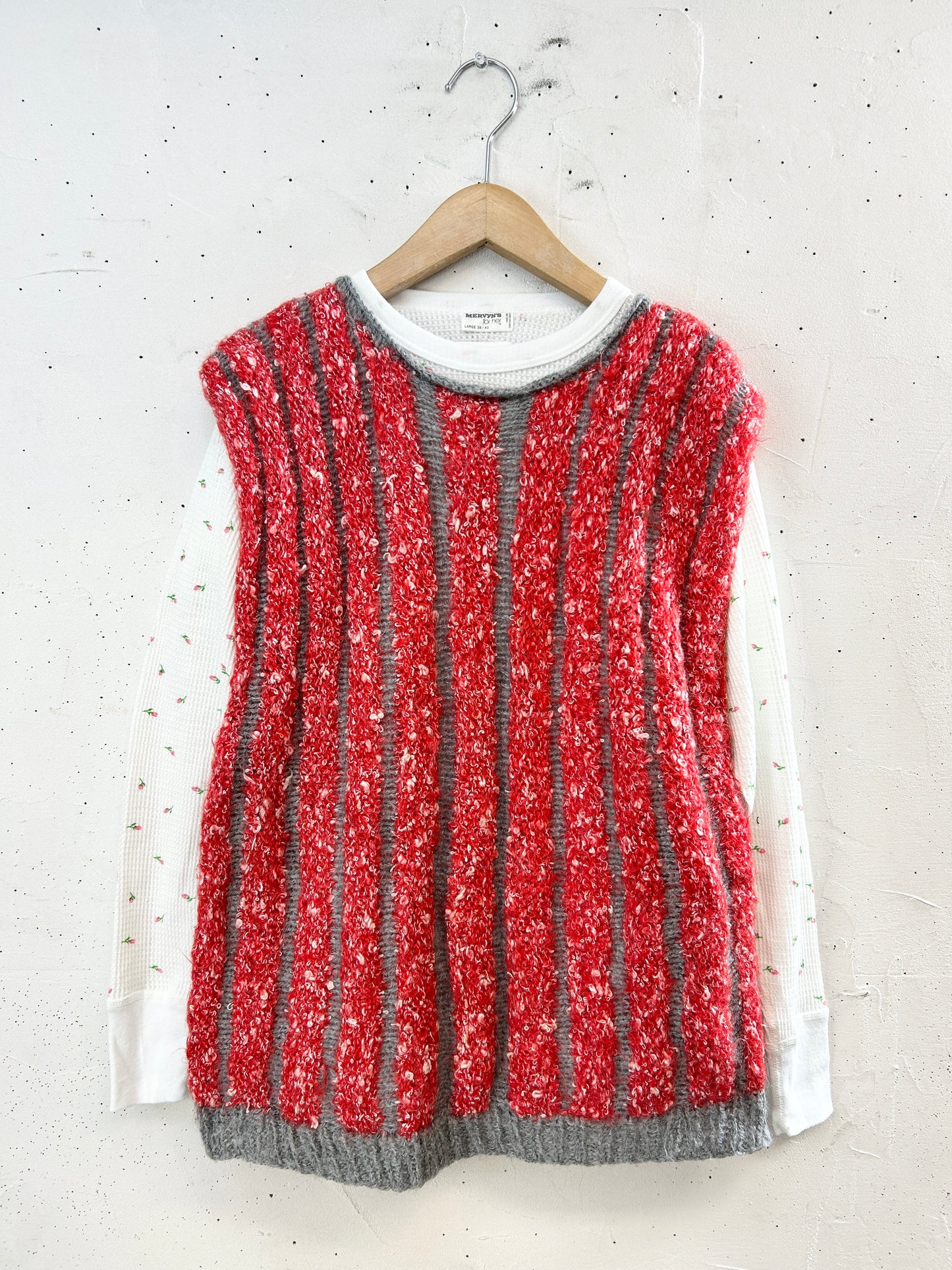 Vintage Knit Vest [J30603]