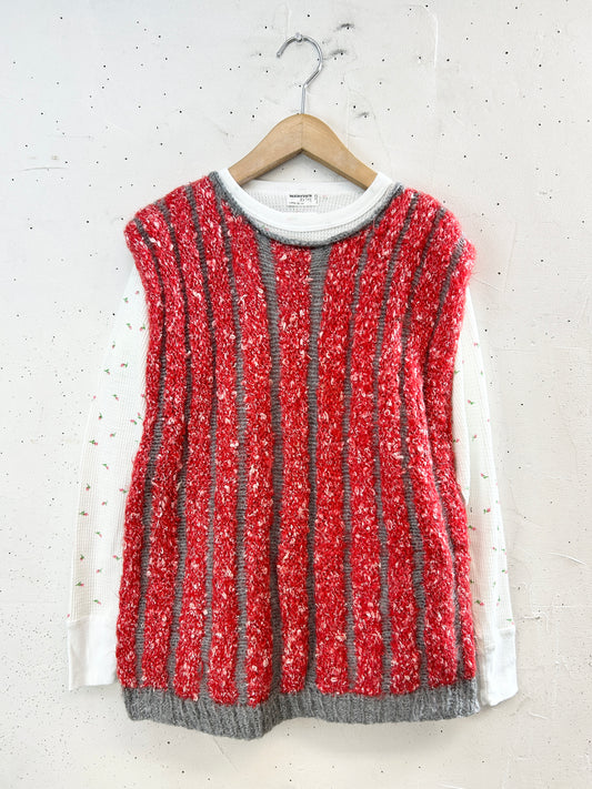 Vintage Knit Vest [J30603]