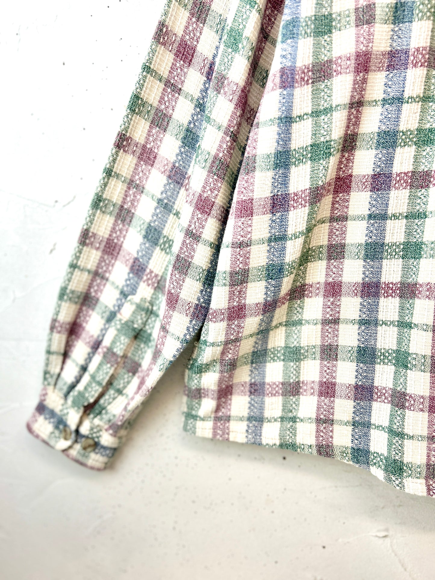 Vintage Plaid Shirt  [J30590]