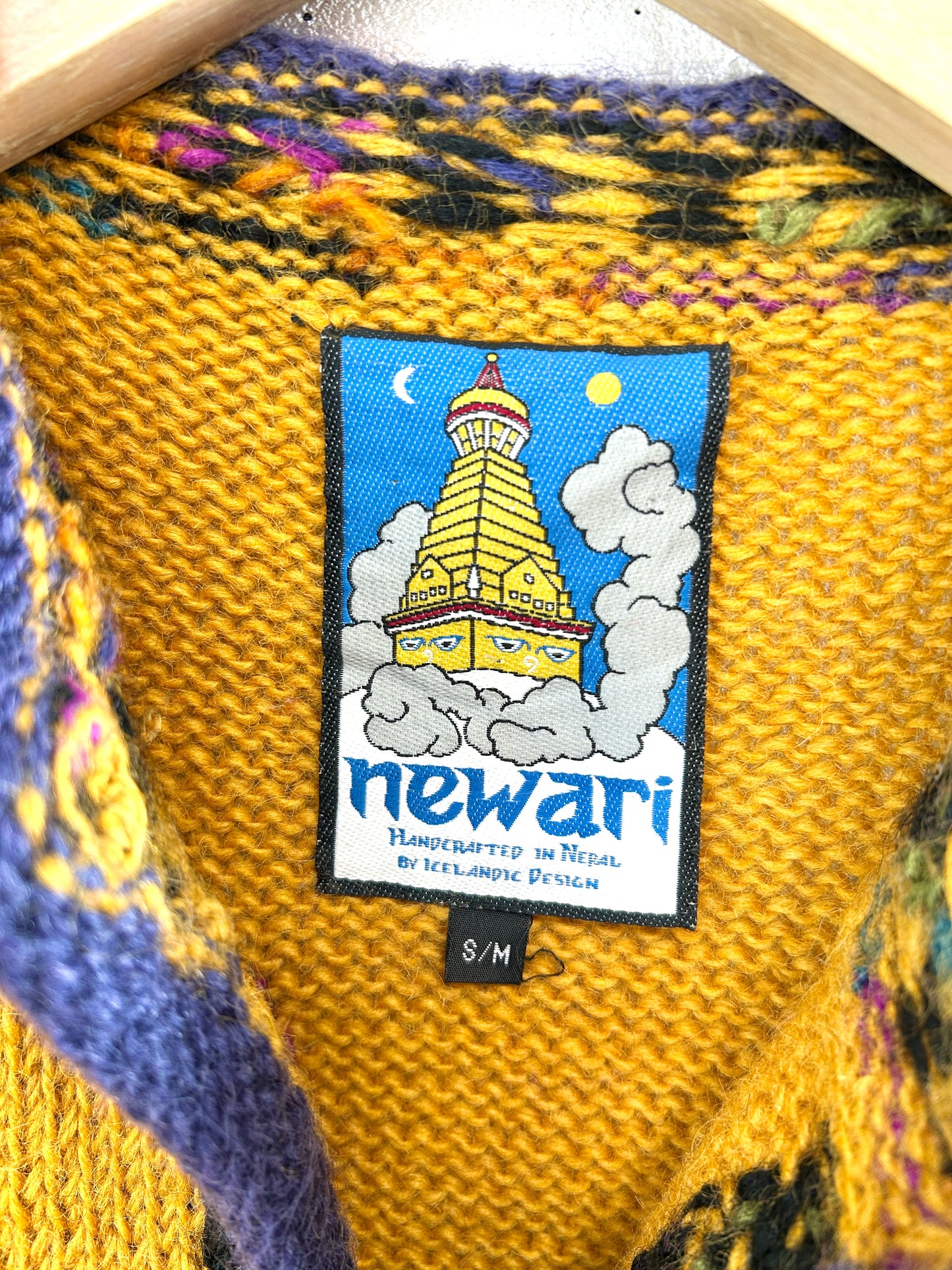 Vintage Hand Knit Cardigan [L31063]