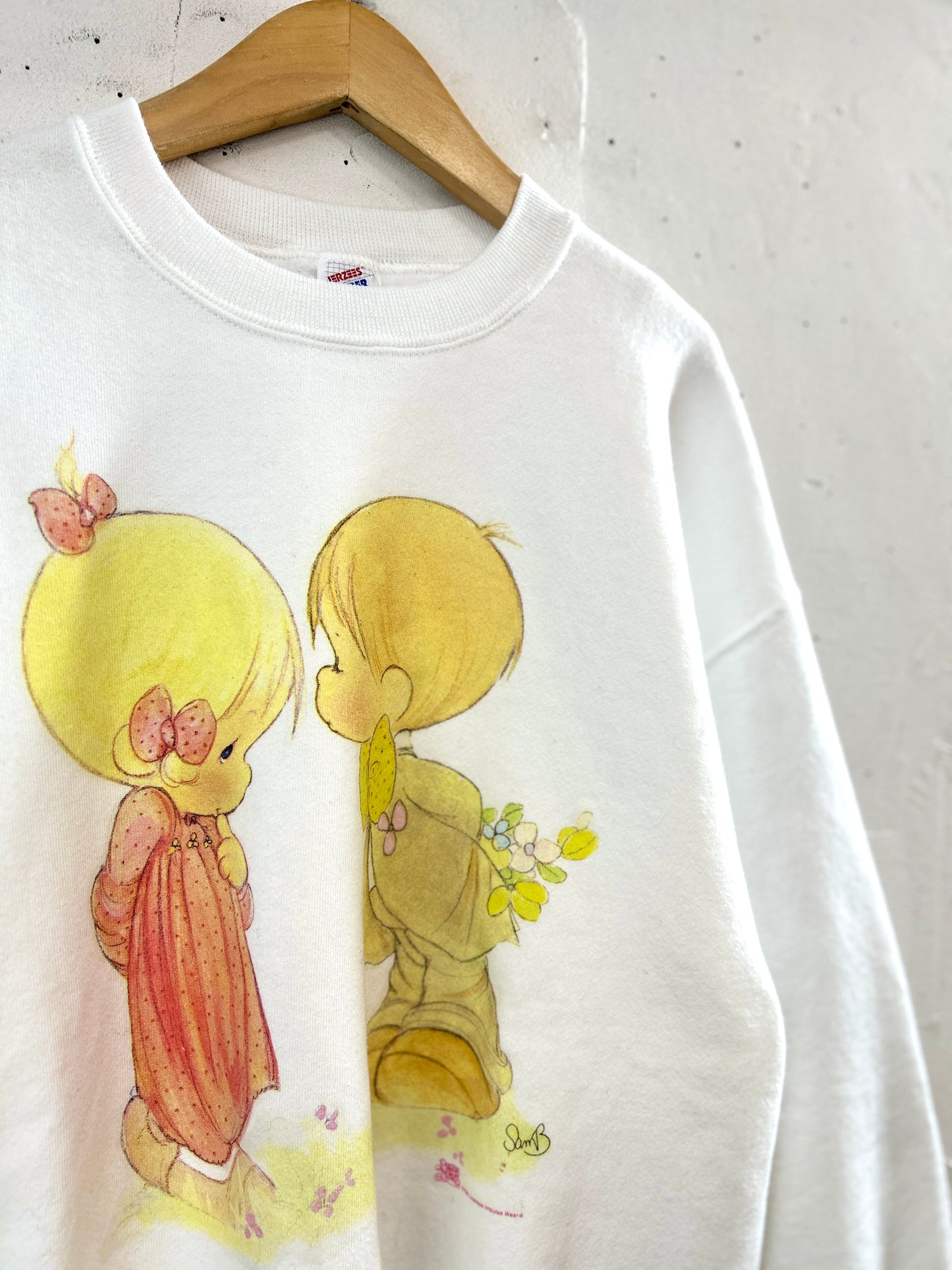Vintage Precious Moments Sweat MADE IN USA [A31381]