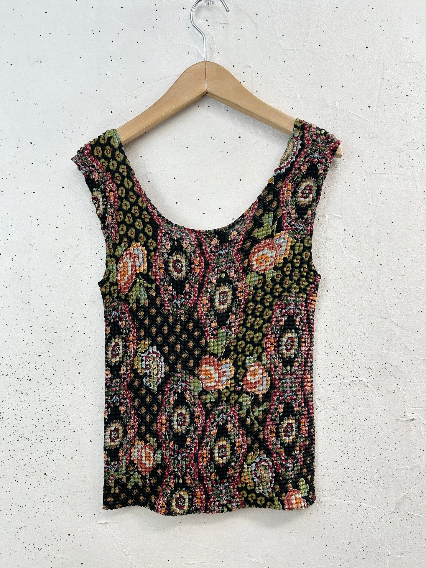Vintage Pleats Tops [G33061]