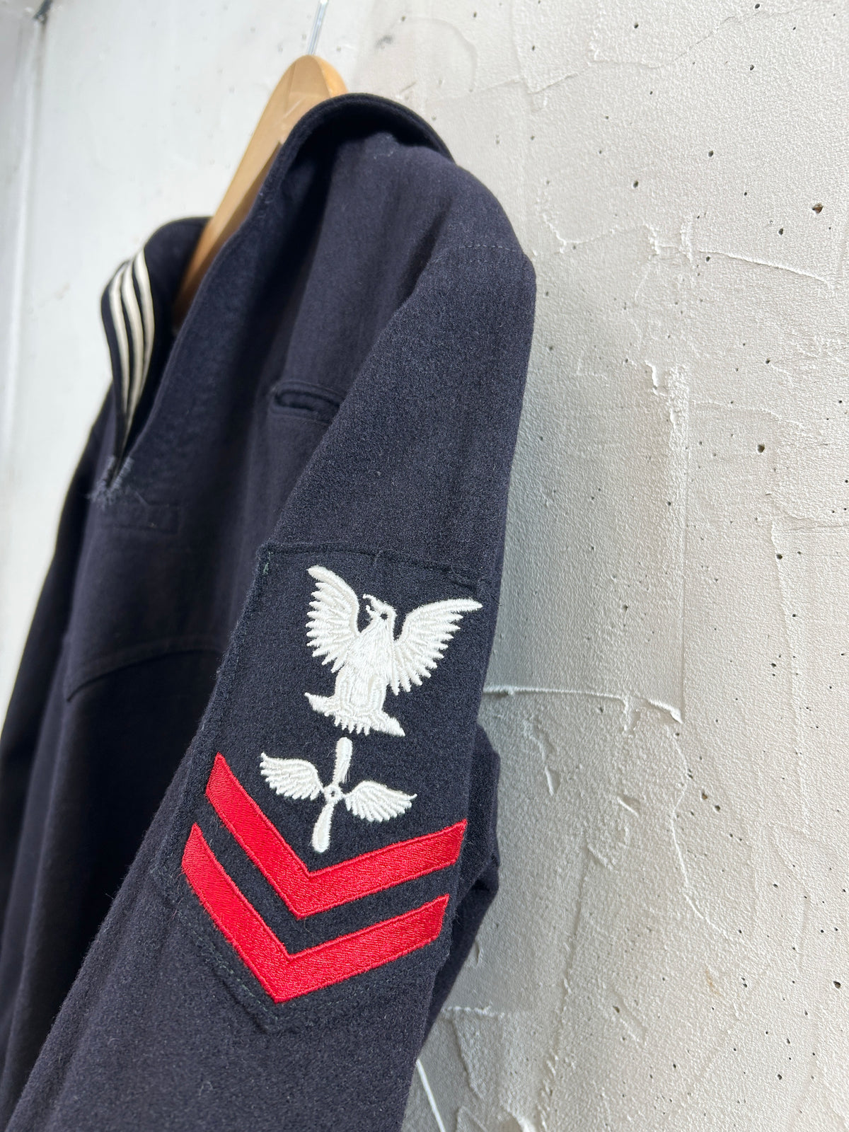 '50s〜'60s Vintage U.S.NAVY Sailor Shirt [I34016]