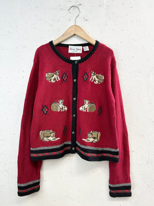 Vintage Knit Cardigan [A31414]