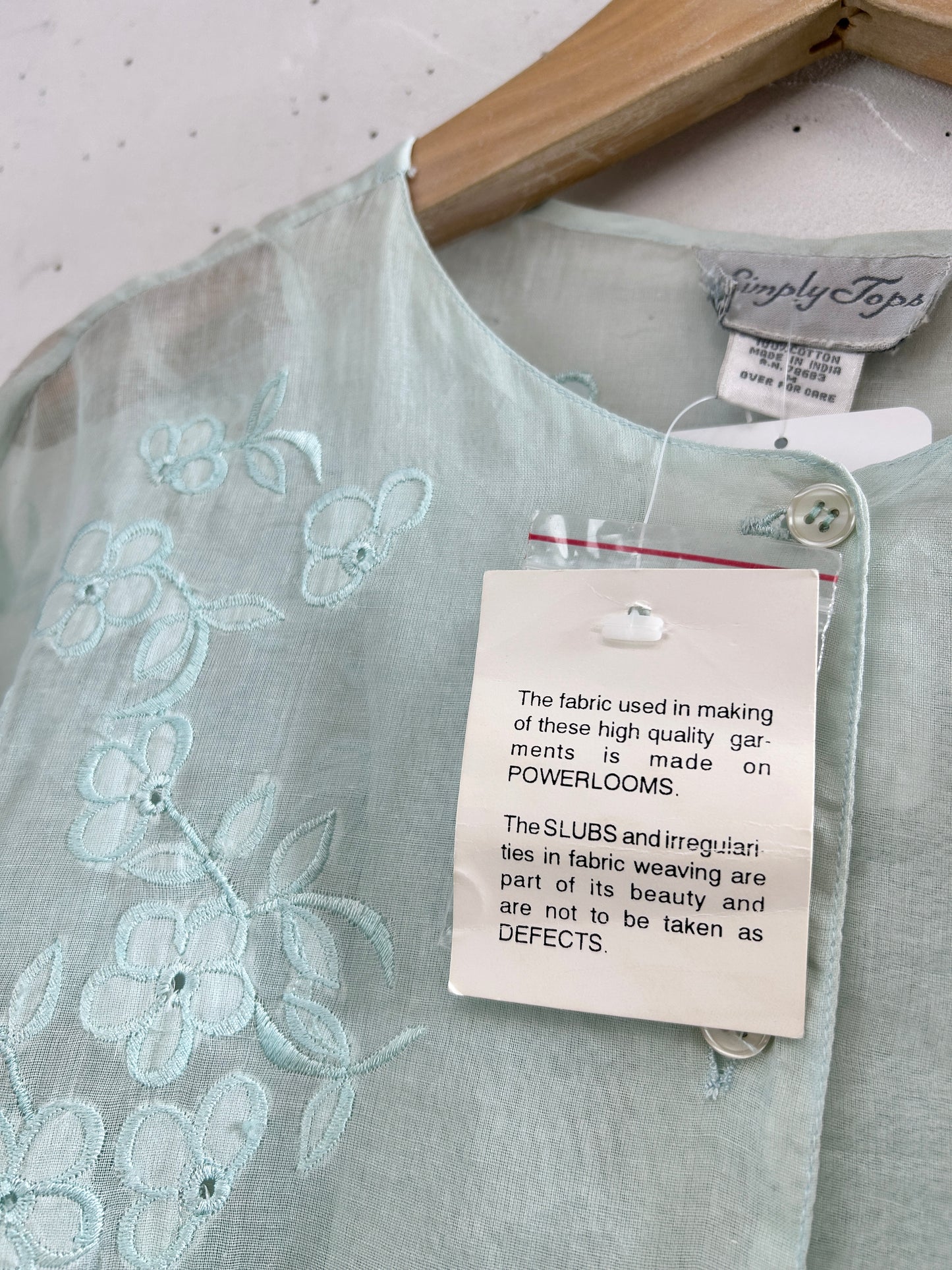 Vintage Sheer Shirt Jacket [H33473]