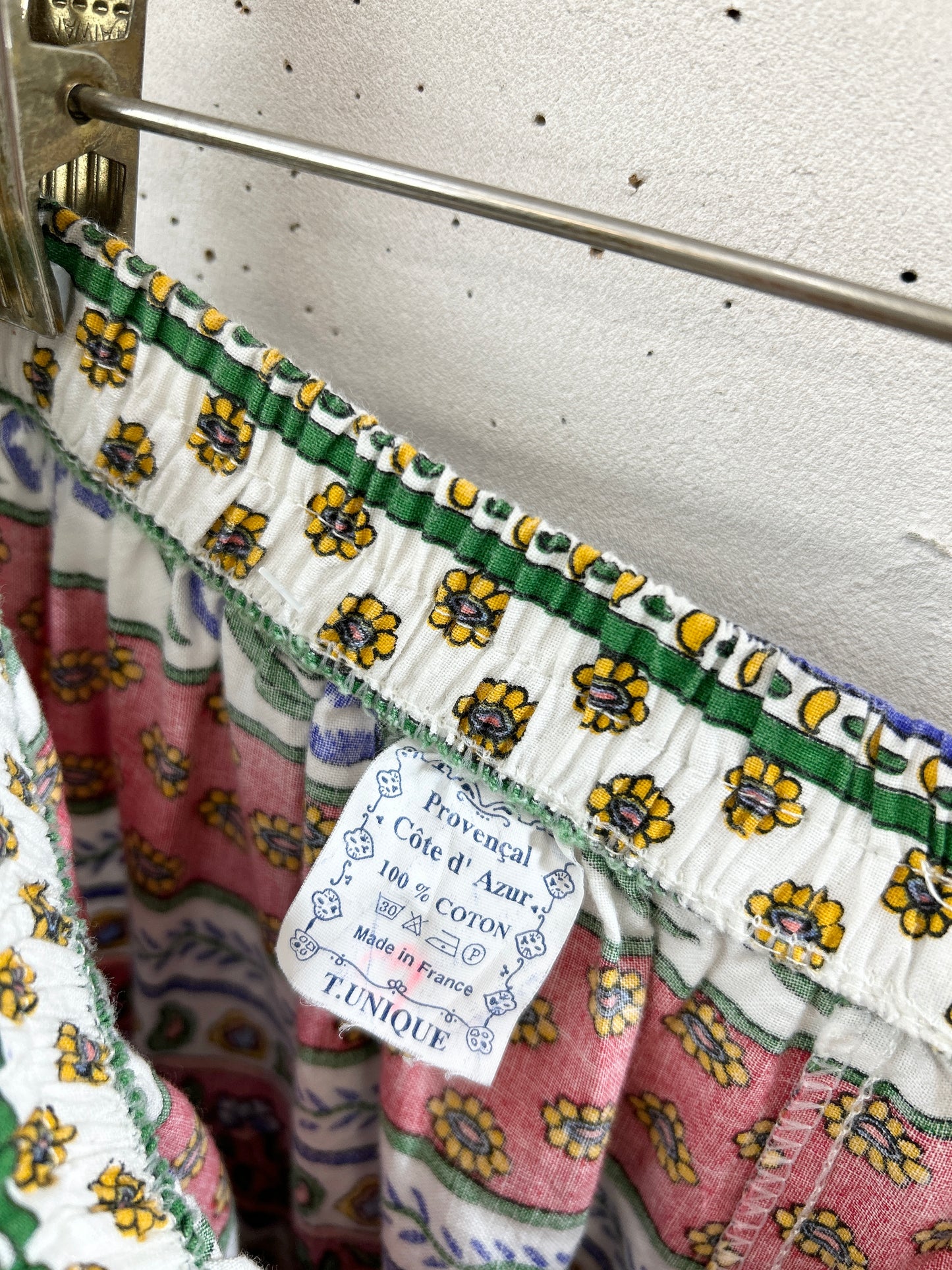Vintage Provence Skirt 〜MADE IN FRANCE〜 [F32805]